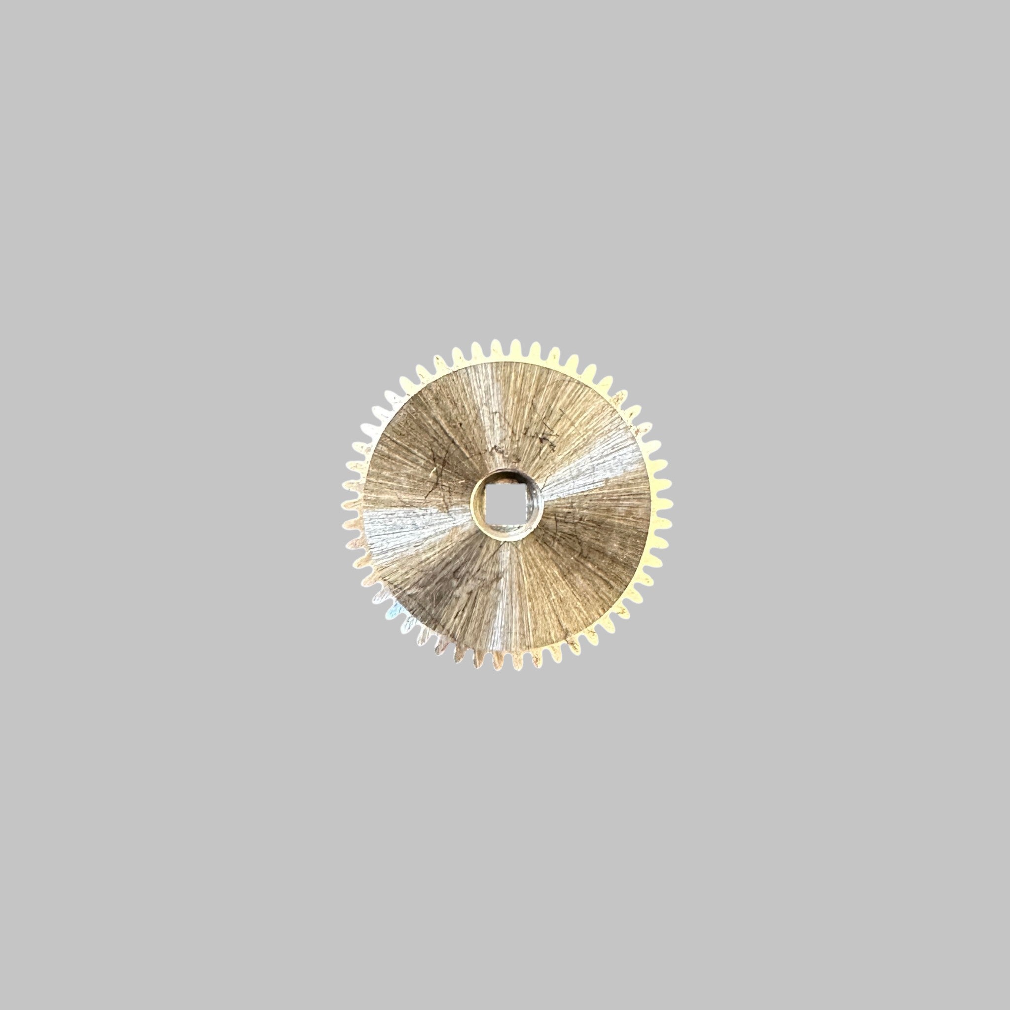 Genuine original vintage ratchet wheel from Longines for caliber 12.68Z - side view