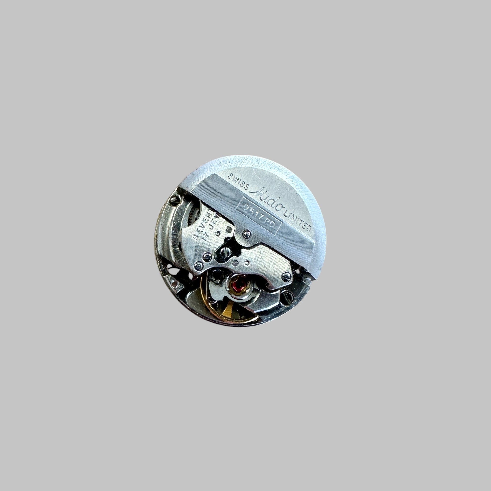 MIDO CAL. 0617 PO - INCOMPLETE MOVEMENT GOOD, AUTOMATIC. MOVEMENT FOR PARTS