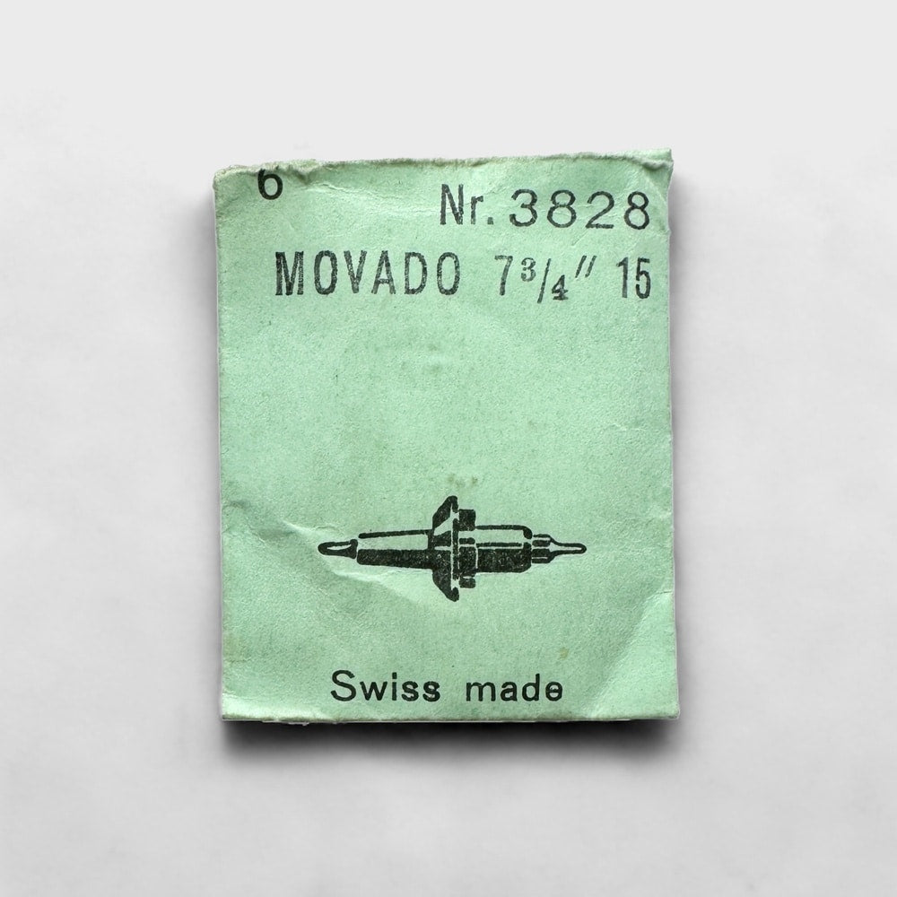 Genuine original vintage balance staff from MOVADO for caliber 15