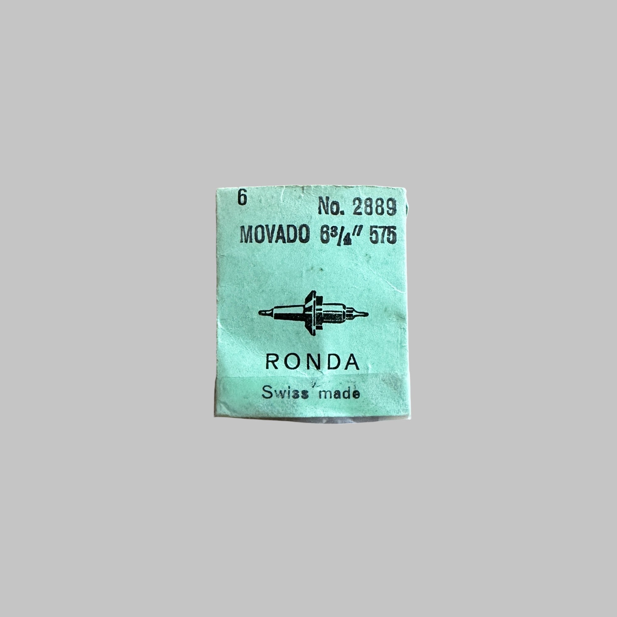 Genuine original vintage balance staff from MOVADO for caliber 575