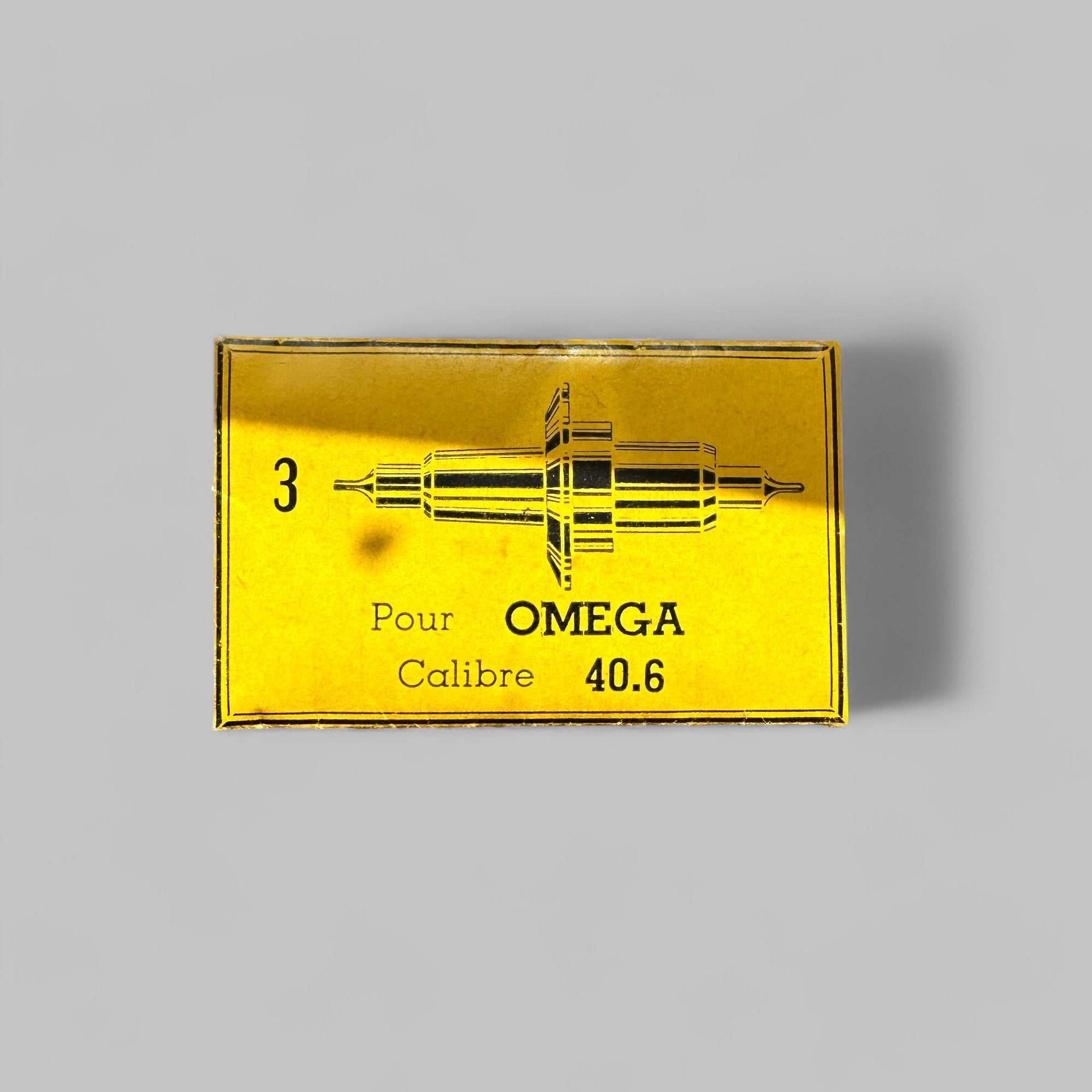 Genuine original vintage balance staff from OMEGA for caliber 40.6