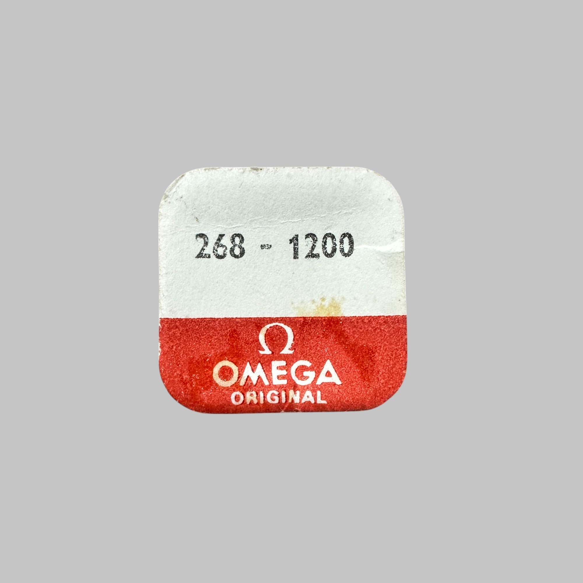 Genuine original vintage barrel cover with arbor from Omega for caliber 268 referenced with nomenclature 1200