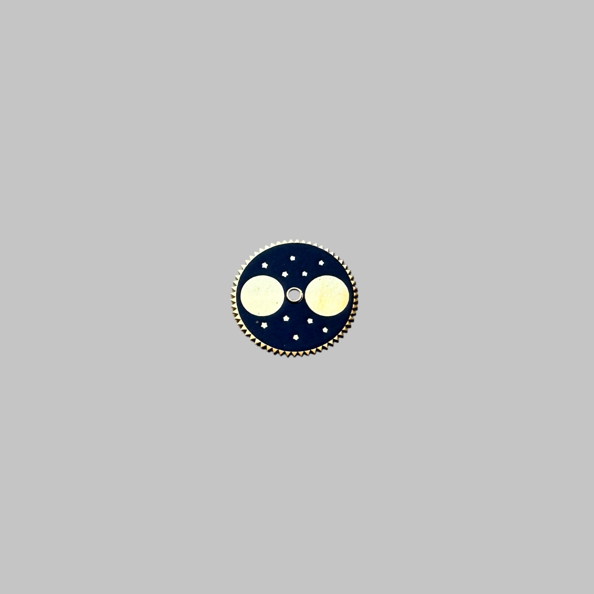 OMEGA OMEGA 321/LEMANIA 1883 - DISQUE DE LUNE BON, BLEU MAT SANS FACE