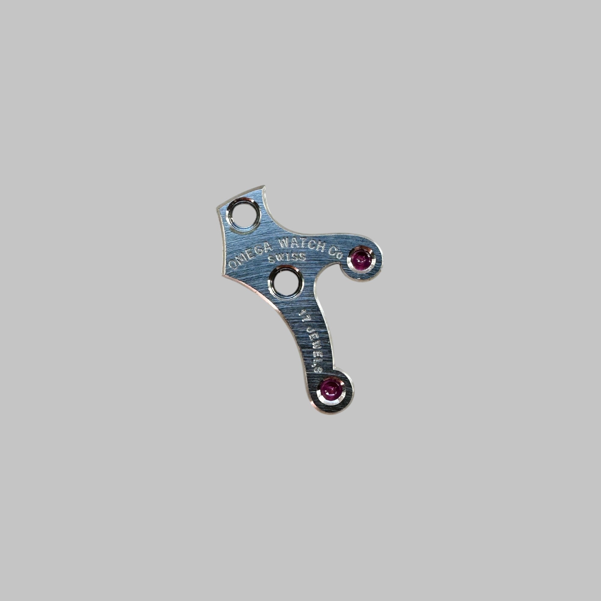 Genuine original vintage chronograph bridge from OMEGA / LEMANIA for caliber 2221 referenced with nomenclature 1037 / 8500