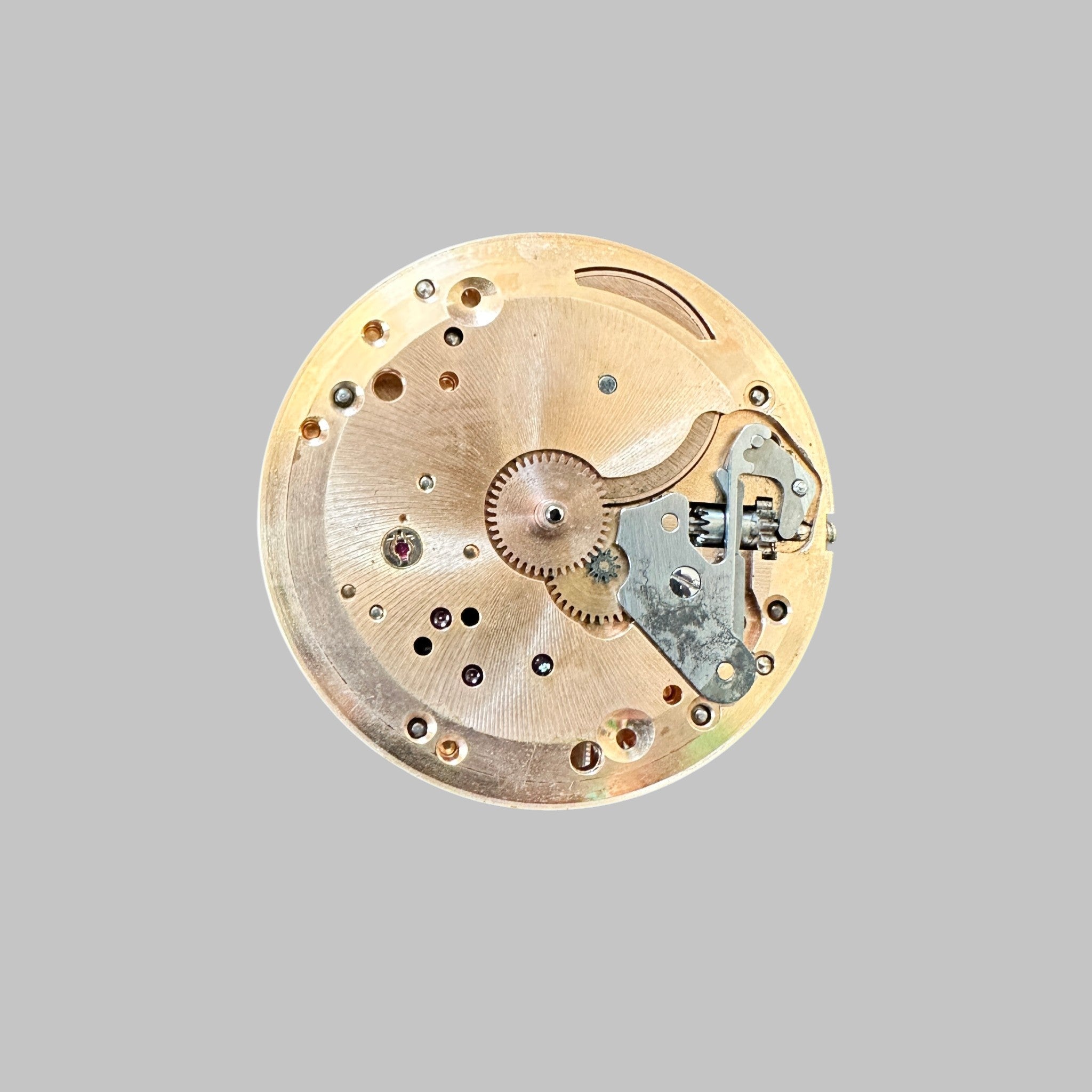 Genuine original vintage movement from Omega for caliber 269 - side view