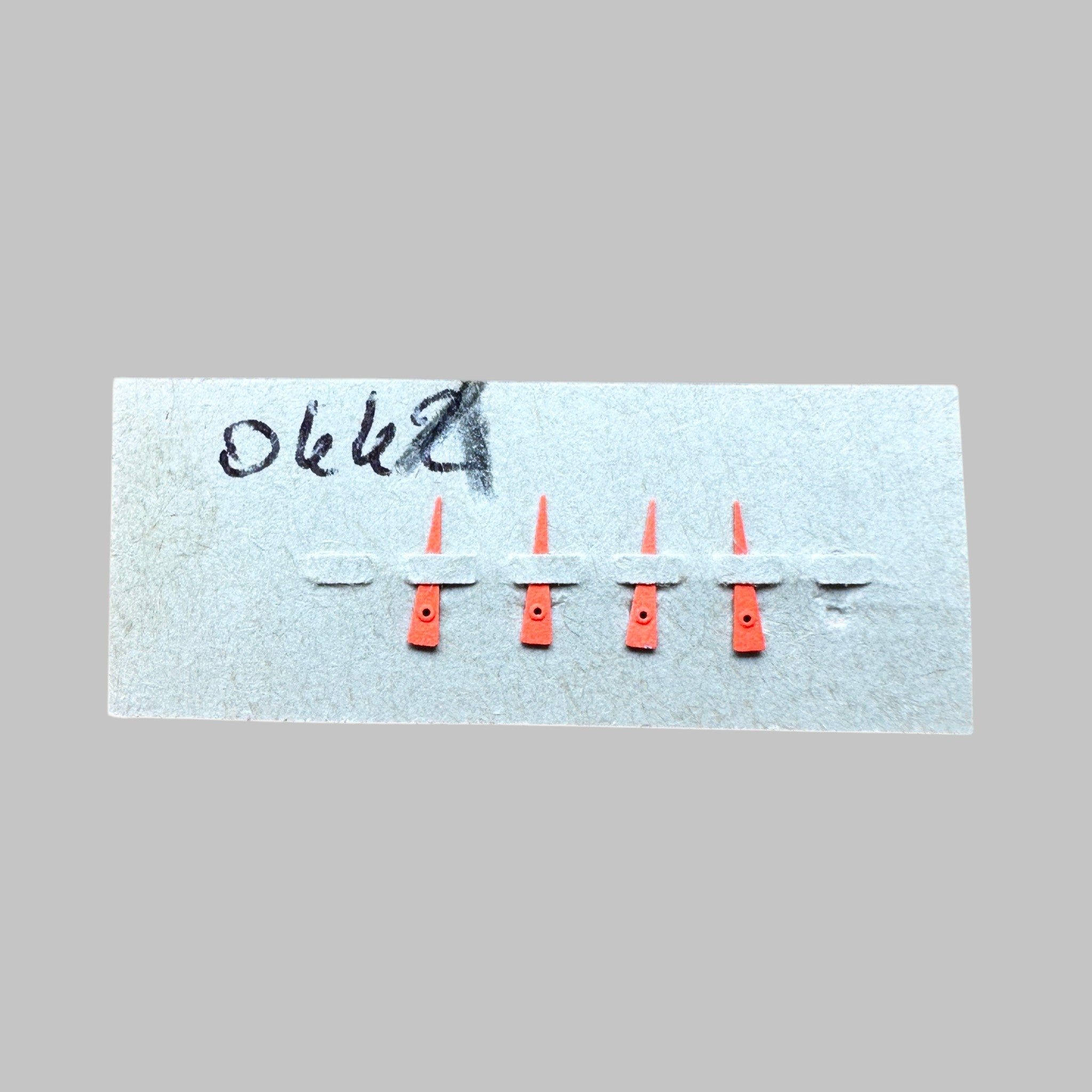 Genuine original vintage counter hand from Omega for caliber 910/911/… - side view