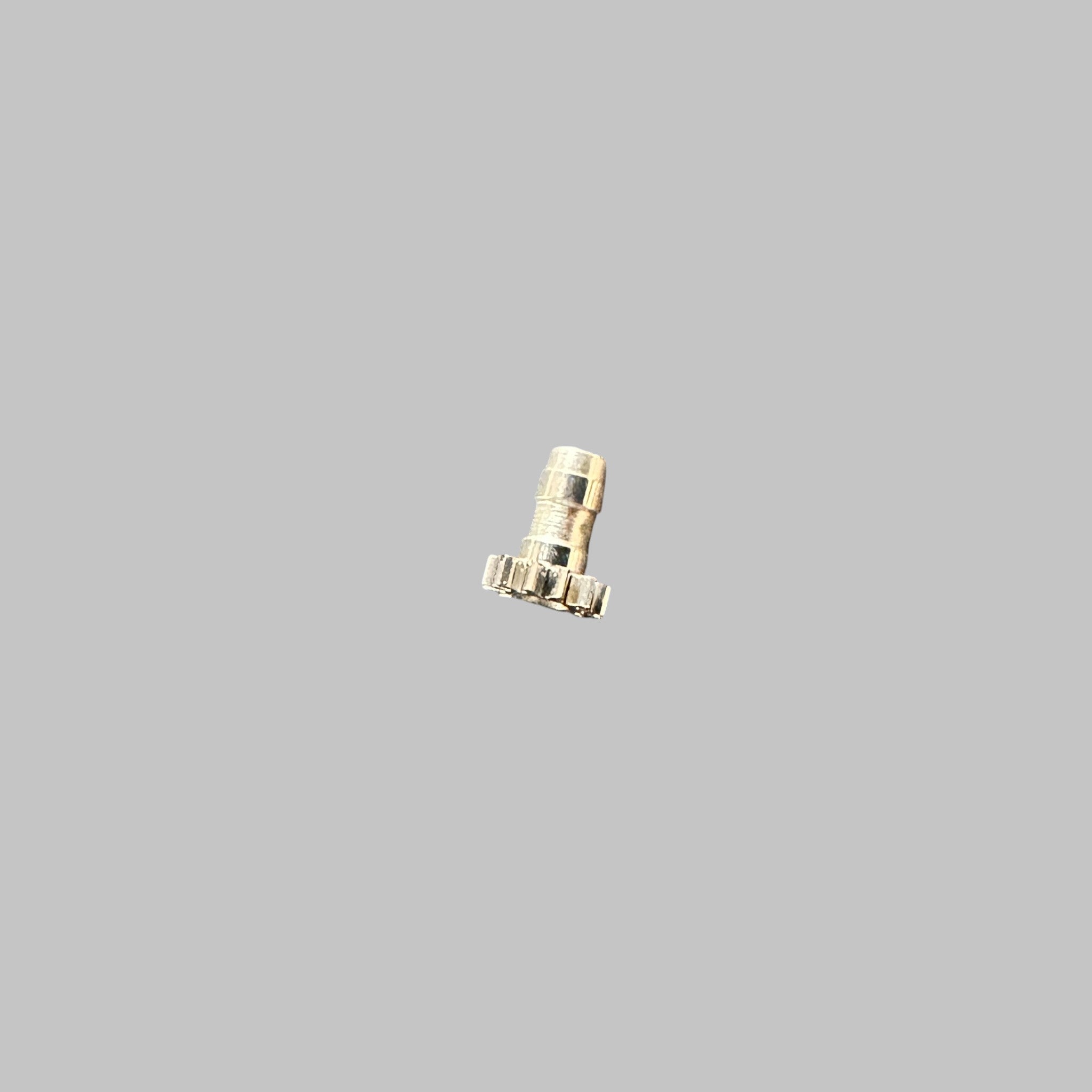 Genuine original vintage cannon pinion from Omega for caliber 33.3 / LEMANIA 15 - side view