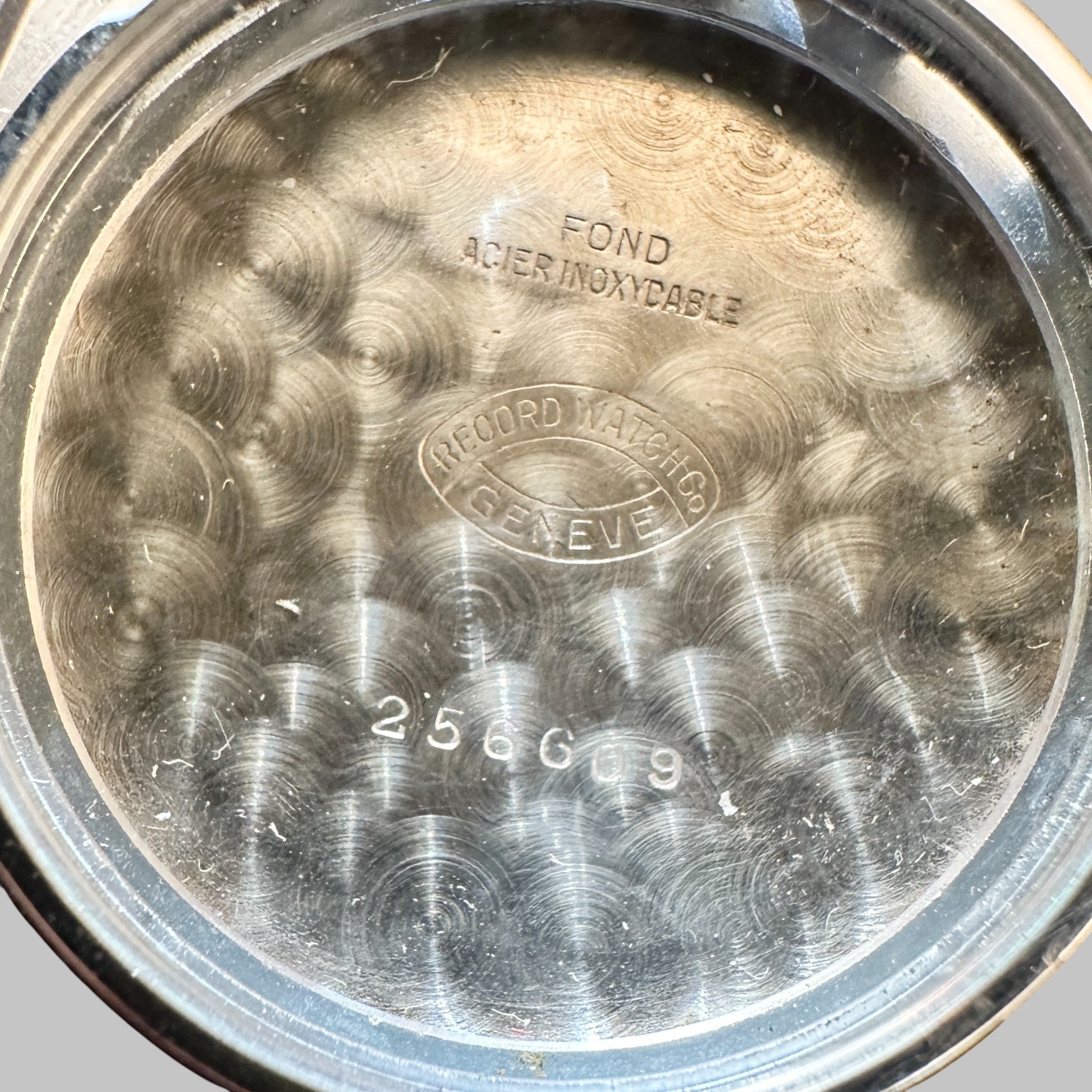 RECORD WATCHES CAL. VALJOUX 22 - CASE CHRONOGRAPH USED