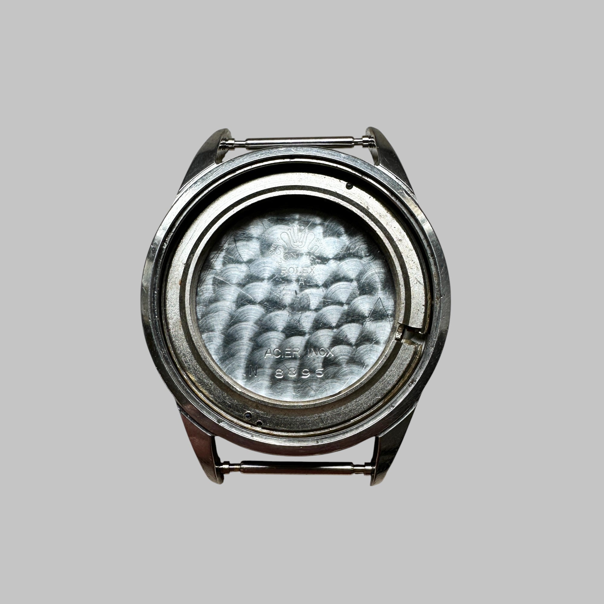 ROLEX - CASE 8896 GOOD, WITHOUT CROWN AND PLEXI