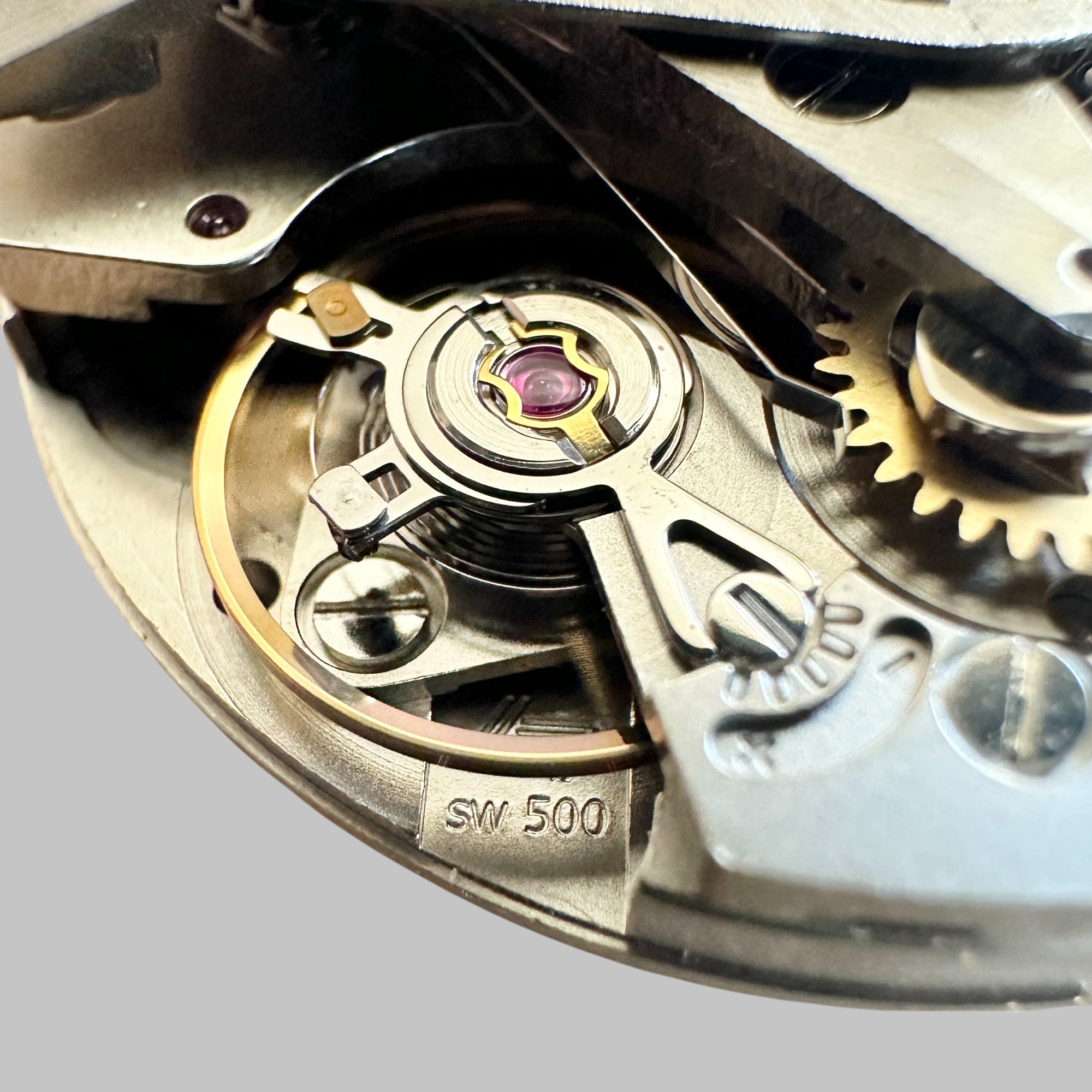 SELLITA CAL. SW500 - COMPLETE MOVEMENT NOS, ORIGINAL. D2 SELLITA FINISHING
