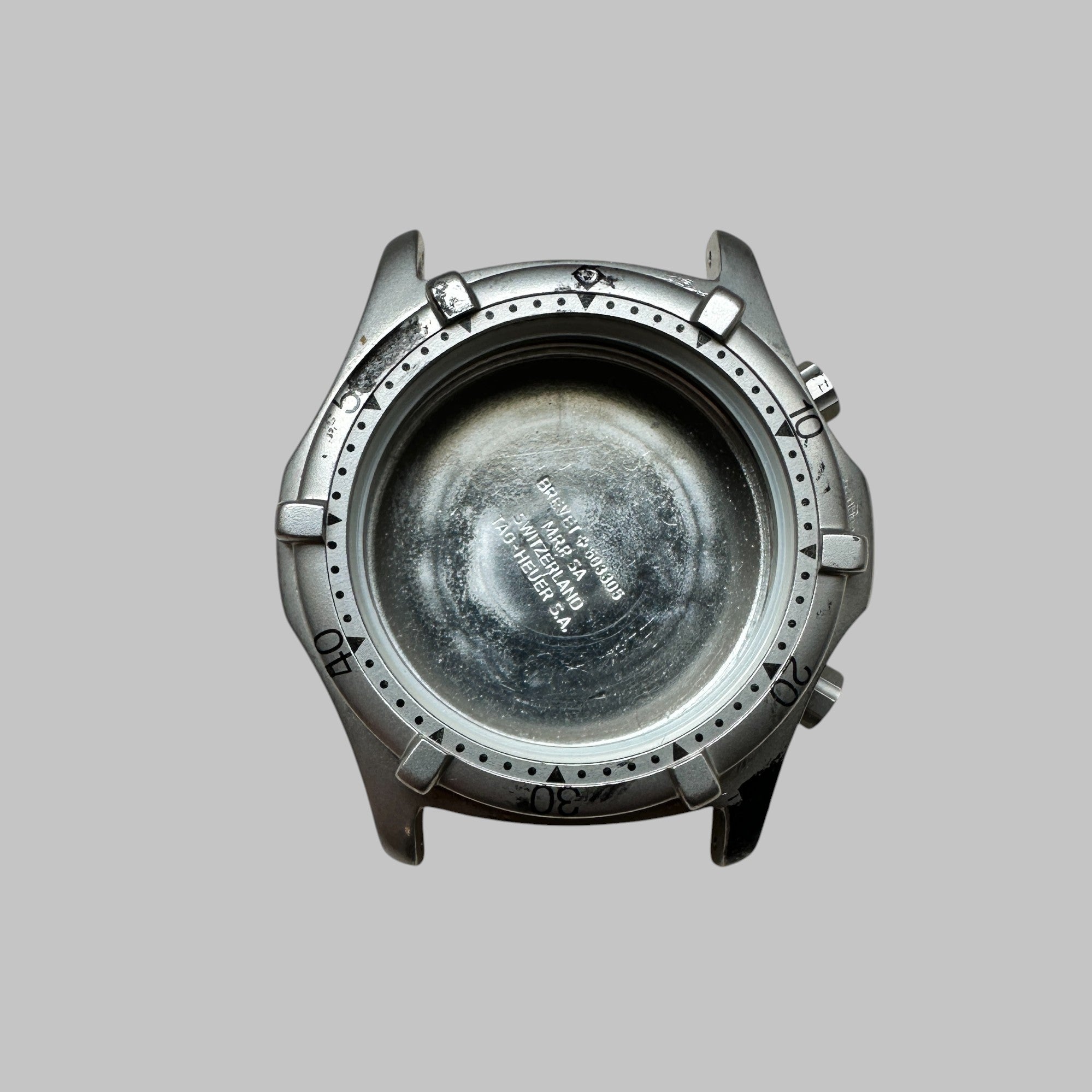 Genuine original vintage case from TAG HEUER for caliber QUARTZ of the model REFERENCE 274.006/1