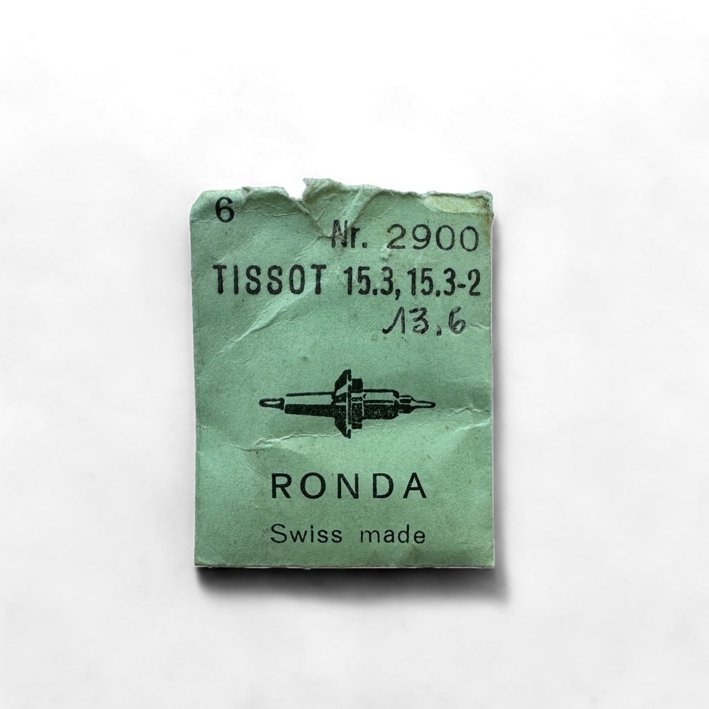 Genuine original vintage balance staff from TISSOT for caliber 15.3/13.6