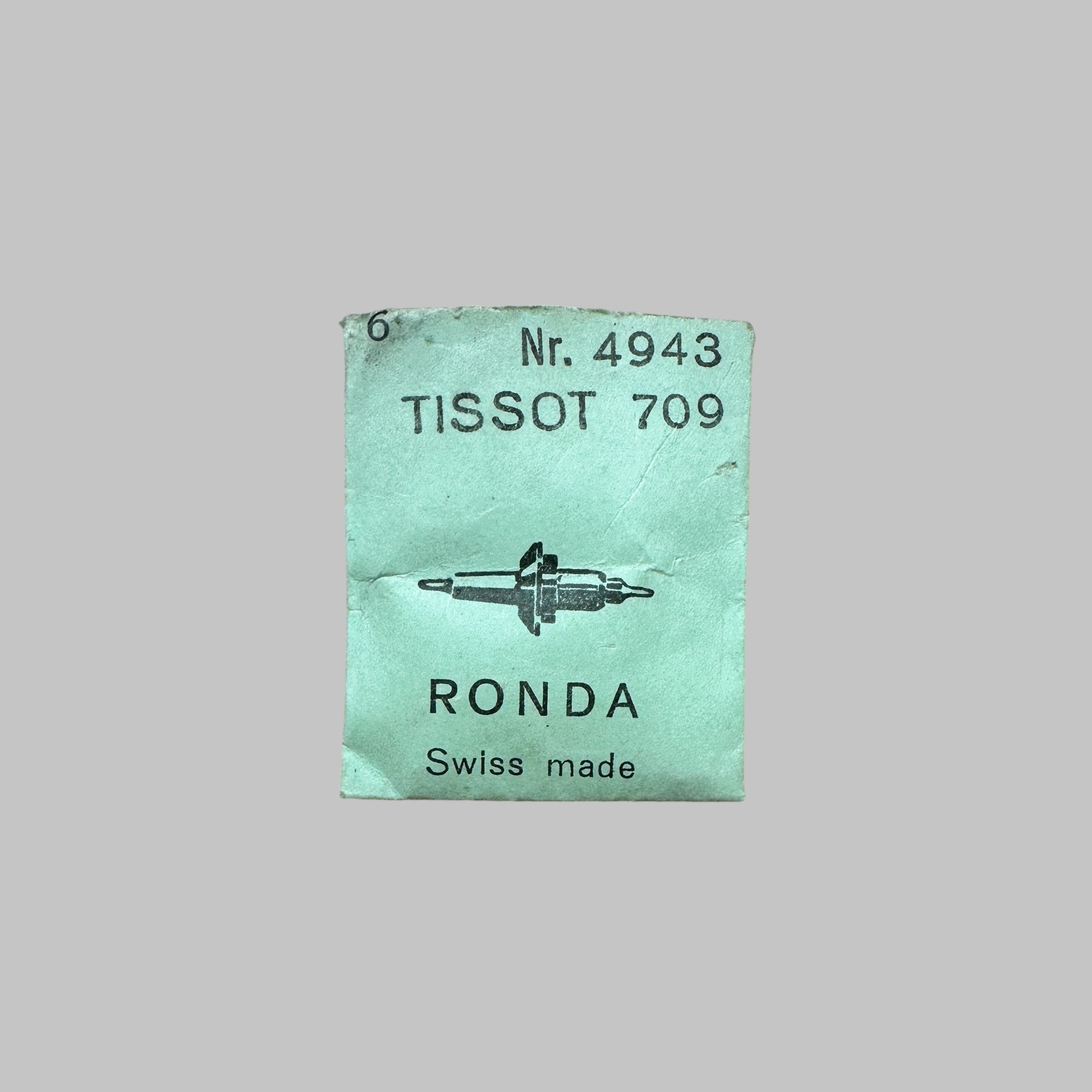 Genuine original vintage balance staff from TISSOT for caliber 709