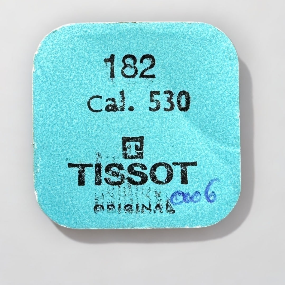 Genuine original vintage barrel from TISSOT for caliber 530 referenced with nomenclature 182