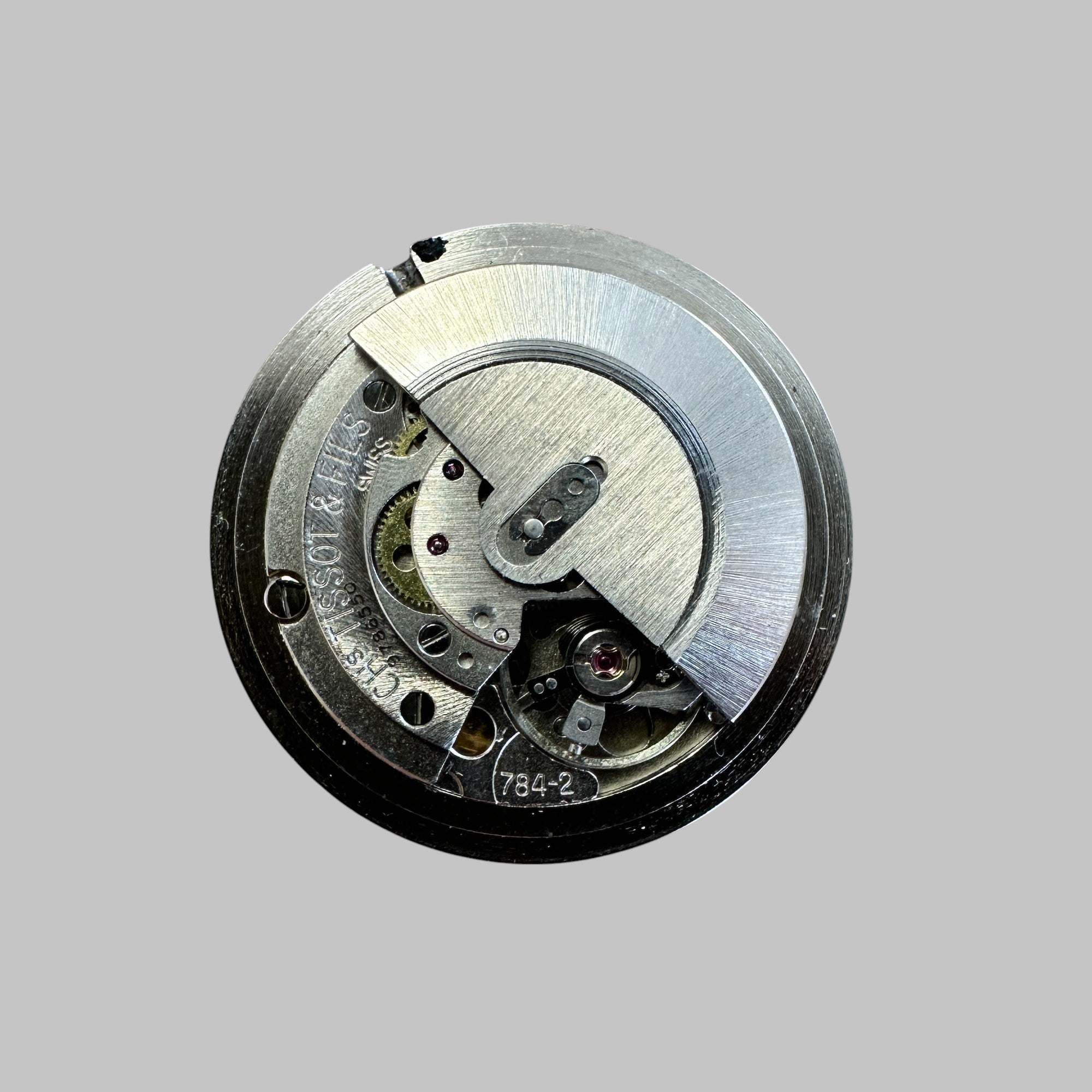 TISSOT CAL. 784-2 - INCOMPLETE MOVEMENT GOOD, AUTOMATIC. HOUR WHEEL MISSING