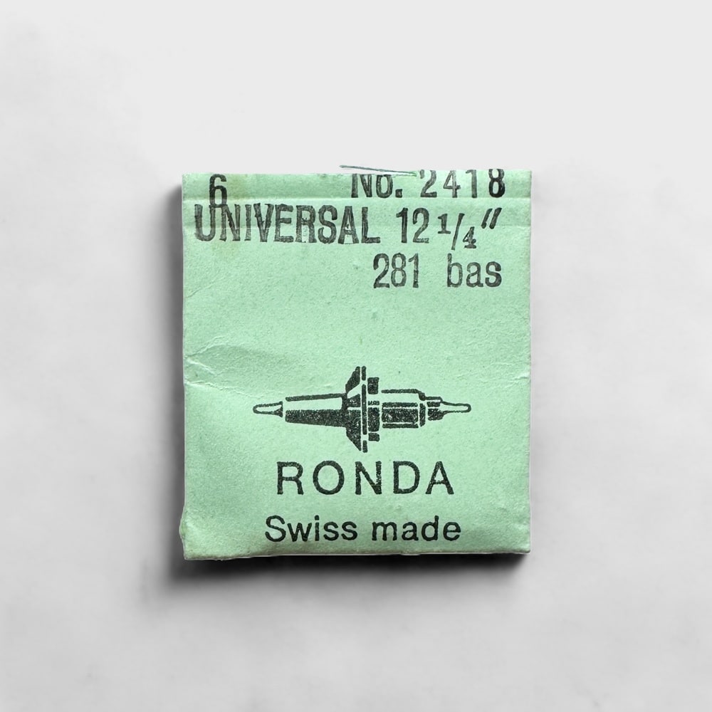 Genuine original vintage balance staff from UNIVERSAL for caliber 281