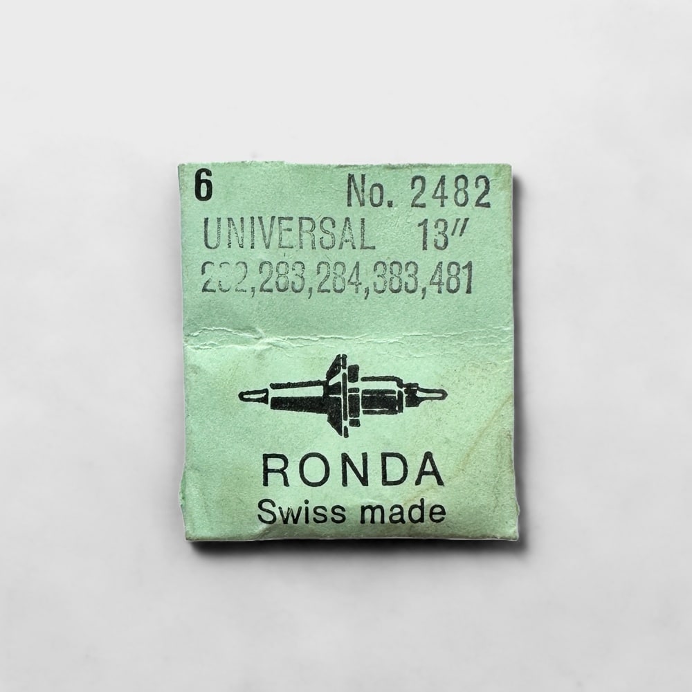 Genuine original vintage balance staff from UNIVERSAL for caliber 282/283/284/383/481