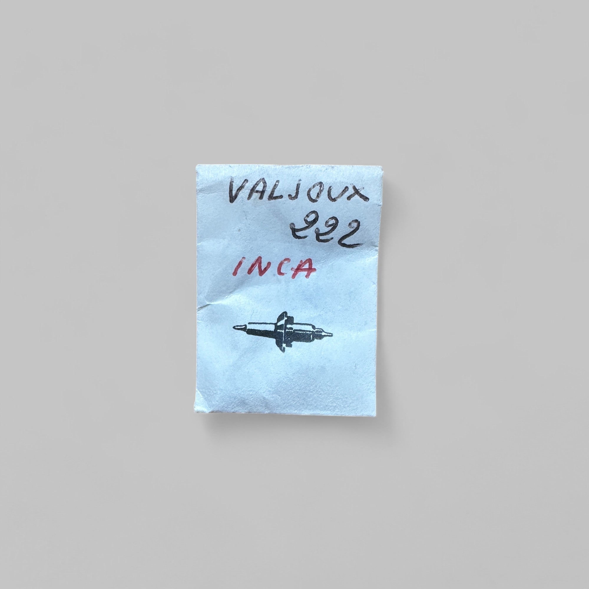 Genuine original vintage balance staff from VALJOUX for caliber 222