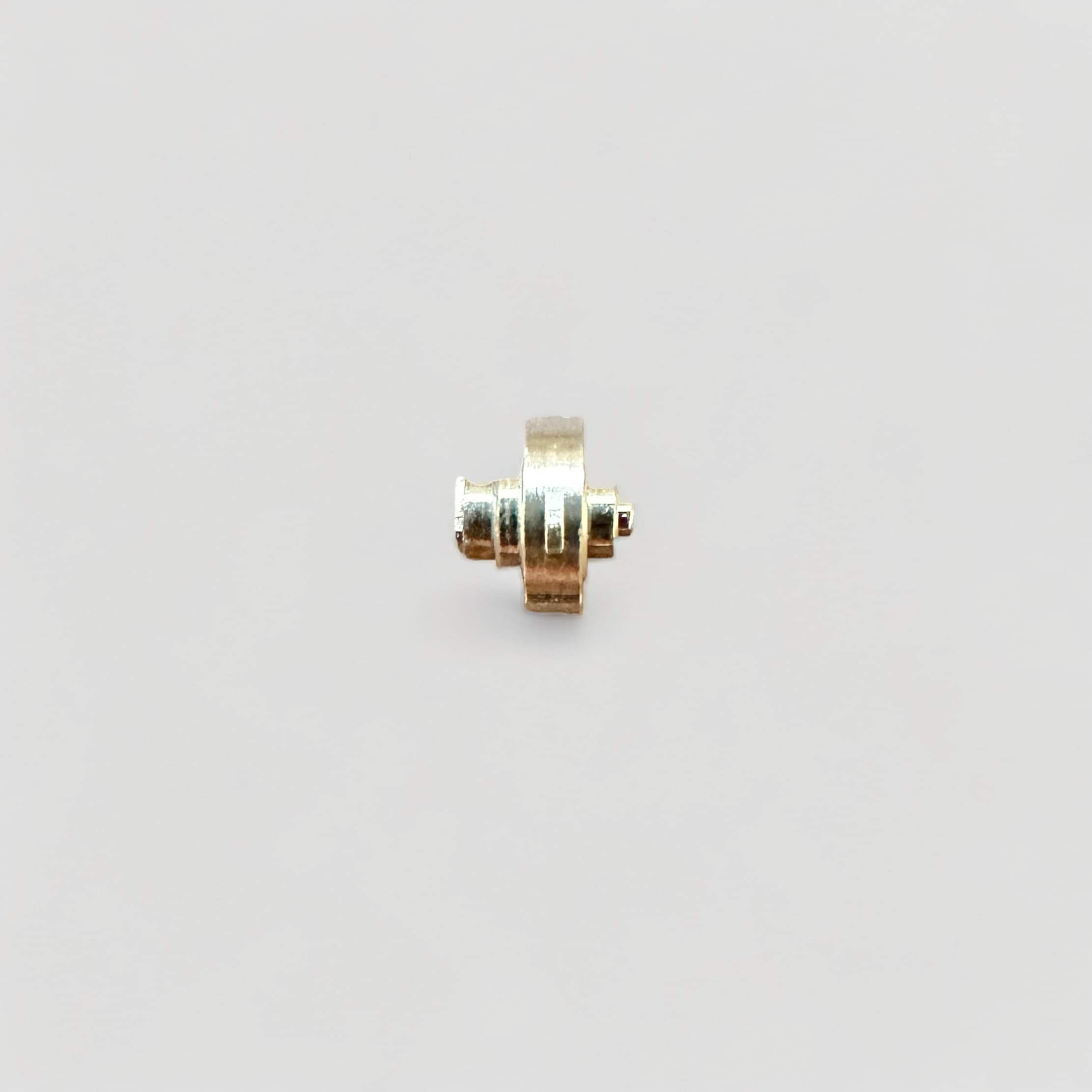 Genuine original vintage barrel arbor from VALJOUX for caliber 7730/7732/7733/7734 referenced with nomenclature 195