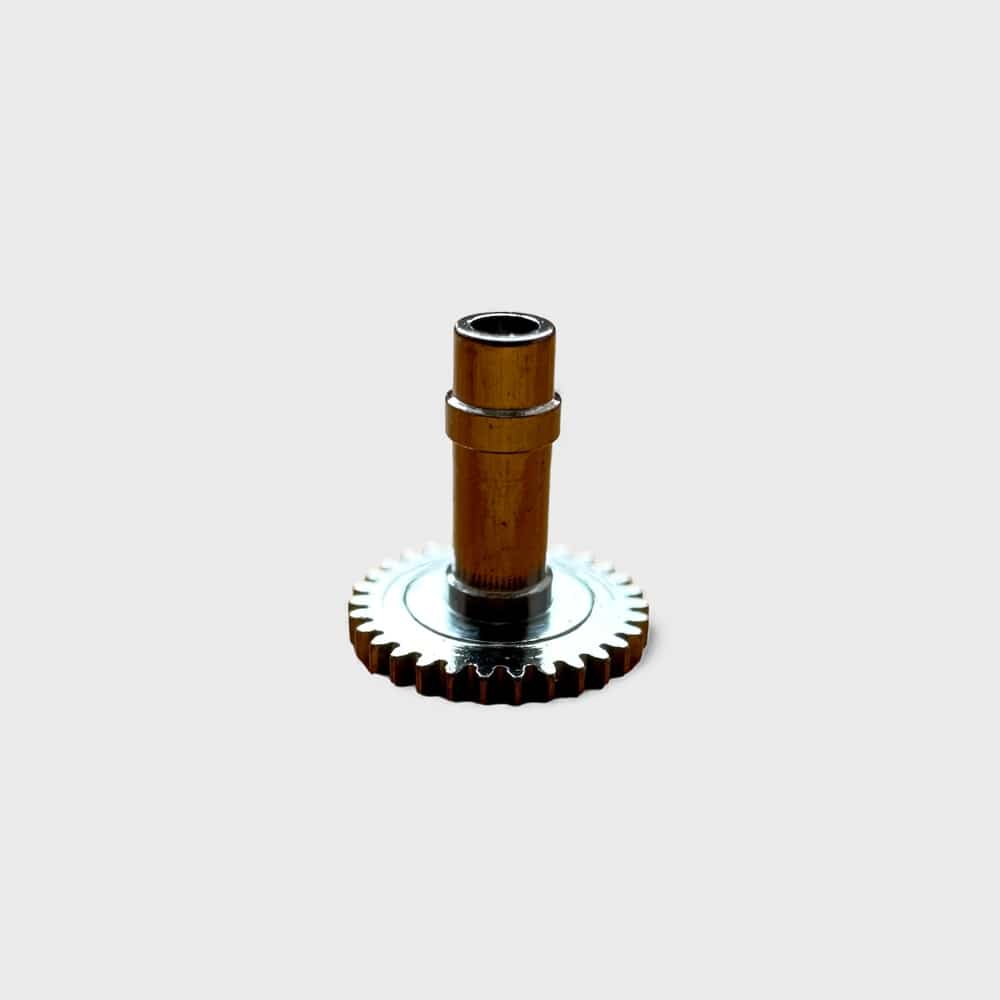 Genuine original vintage cannon pinion from VALJOUX for caliber 7750 referenced with nomenclature 405