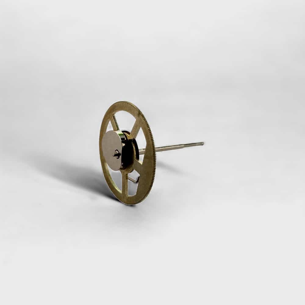 Genuine original vintage seconde chronograph wheel from VALJOUX for caliber 7750 referenced with nomenclature 8000