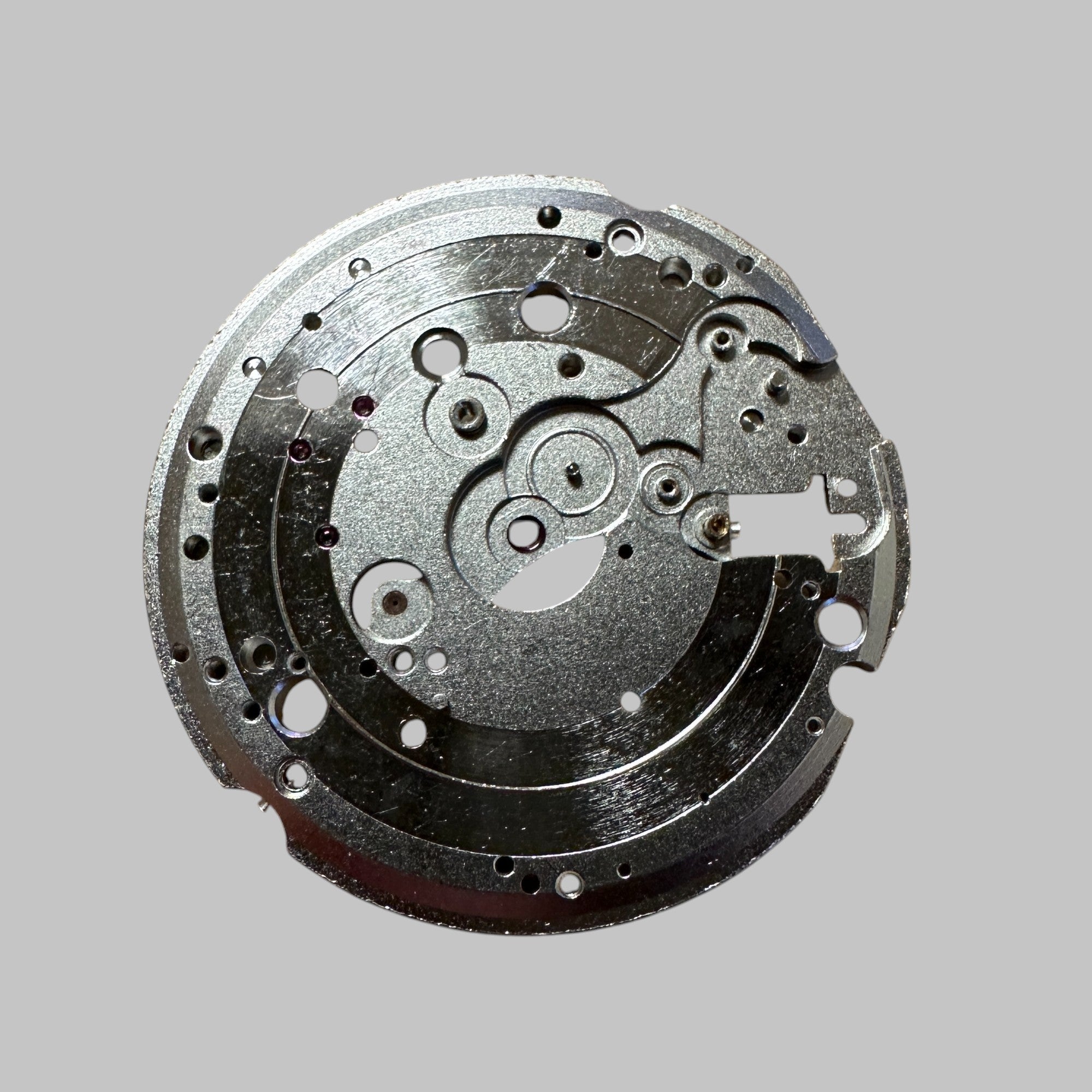 Genuine original vintage mainplate jewelled from VALJOUX for caliber 7734