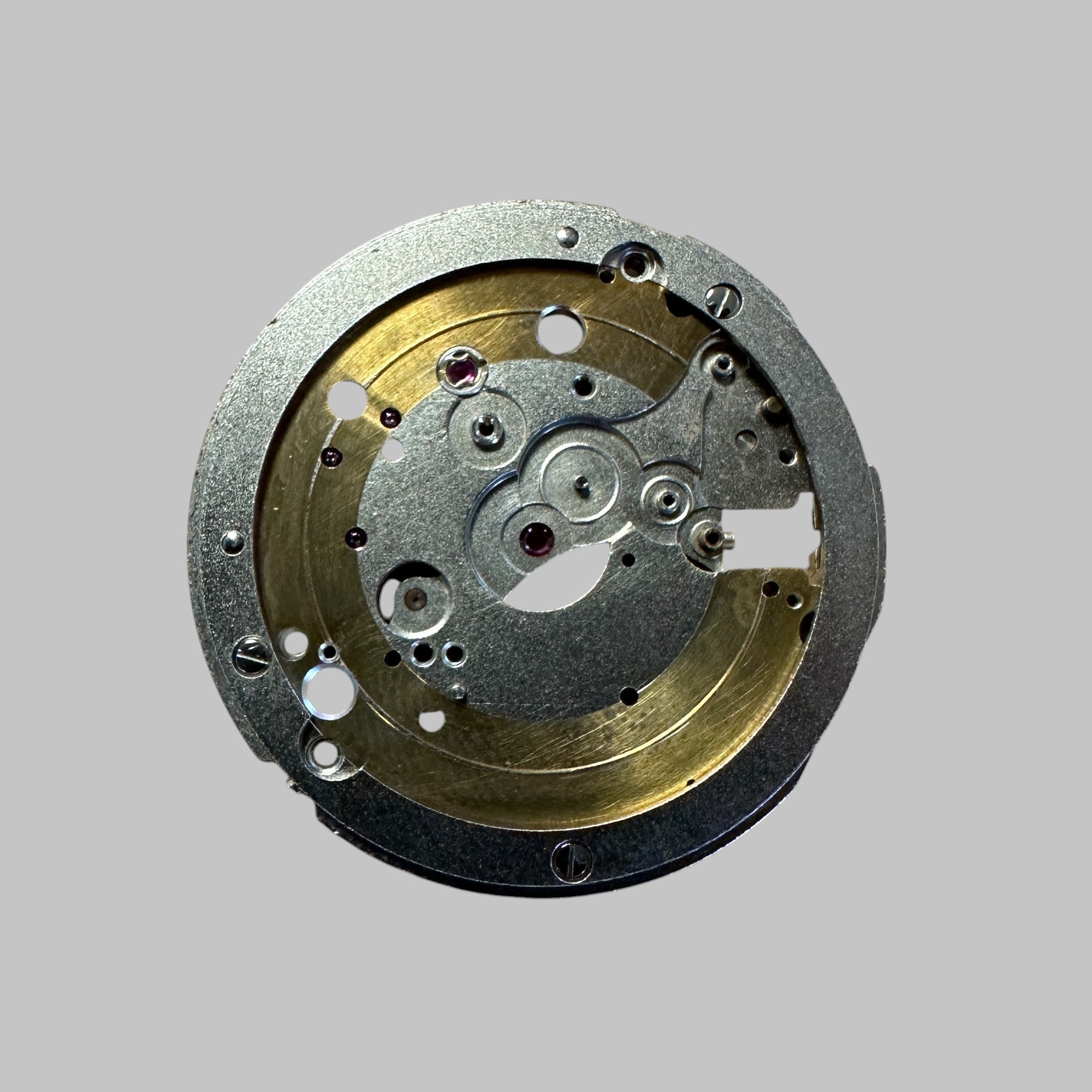 Genuine original vintage mainplate jewelled from VALJOUX for caliber 7734