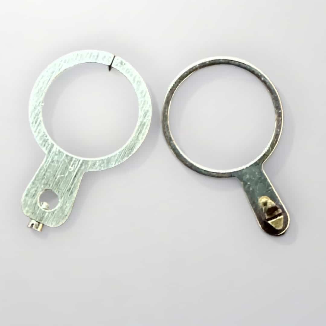 Genuine original vintage regulator for adjustable stud holder and stud holder for hairspring from VALJOUX for caliber 7740/7741 referenced with nomenclature 307
364