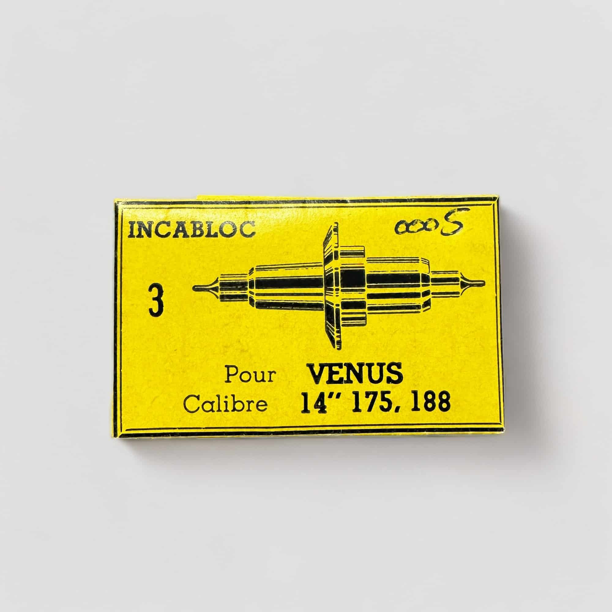 Genuine original vintage balance staff from VENUS for caliber 175/188