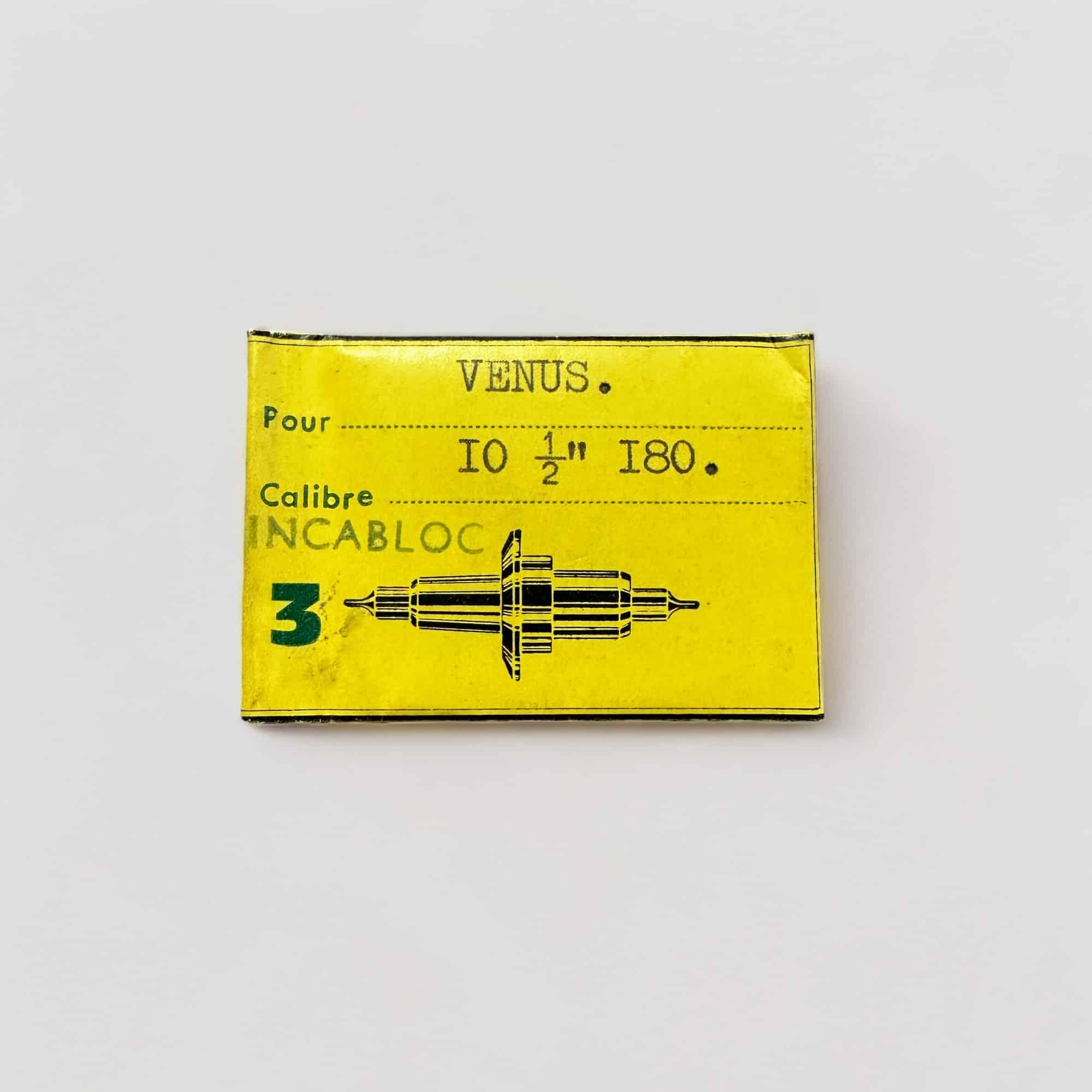 Genuine original vintage balance staff from VENUS for caliber 180