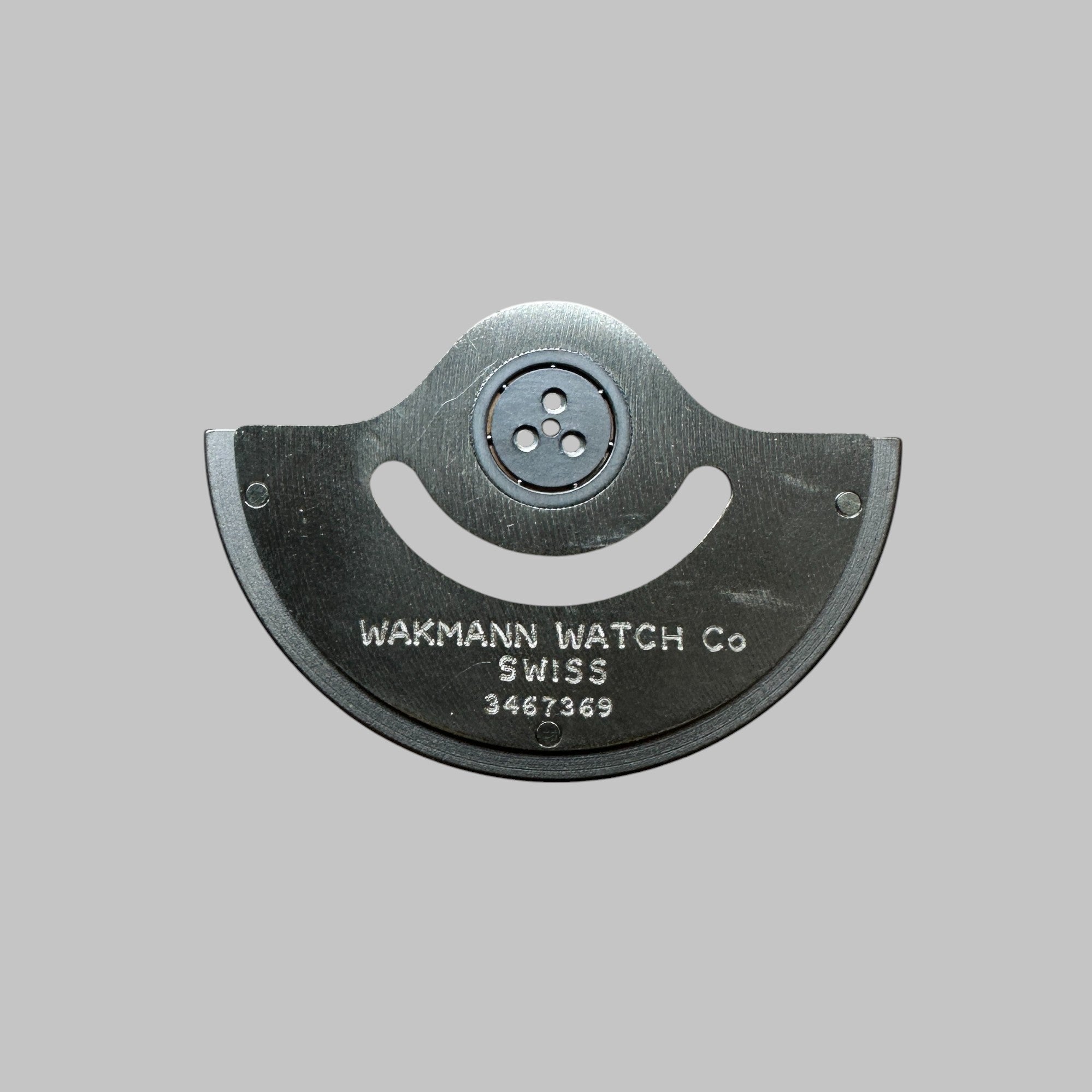 Genuine original vintage rotor from WAKMANN for caliber LEMANIA 1345 referenced with nomenclature 1143