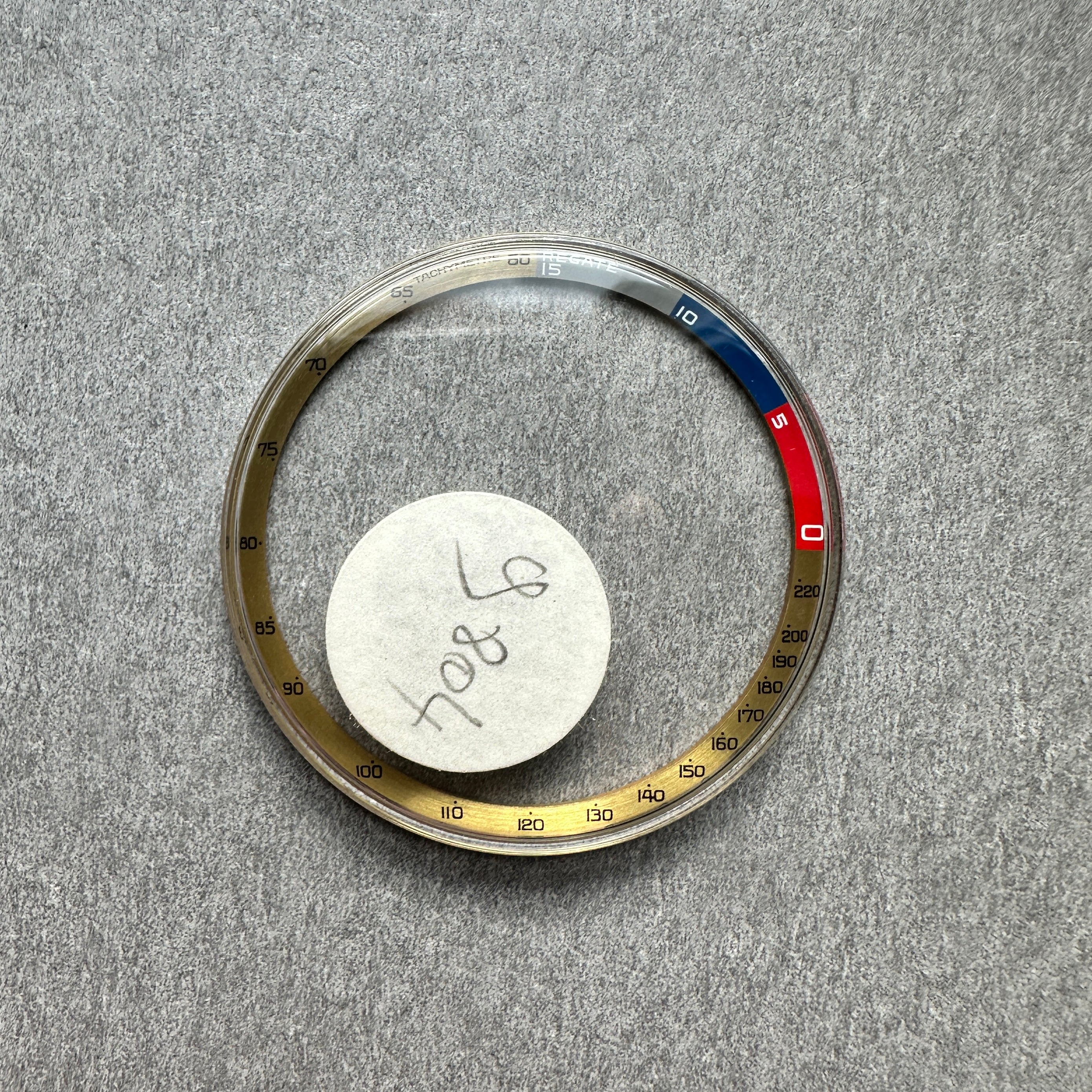 WAKMANN-LEMANIA CAL. LEMANIA 1341 - PLEXI WITH FLANGE