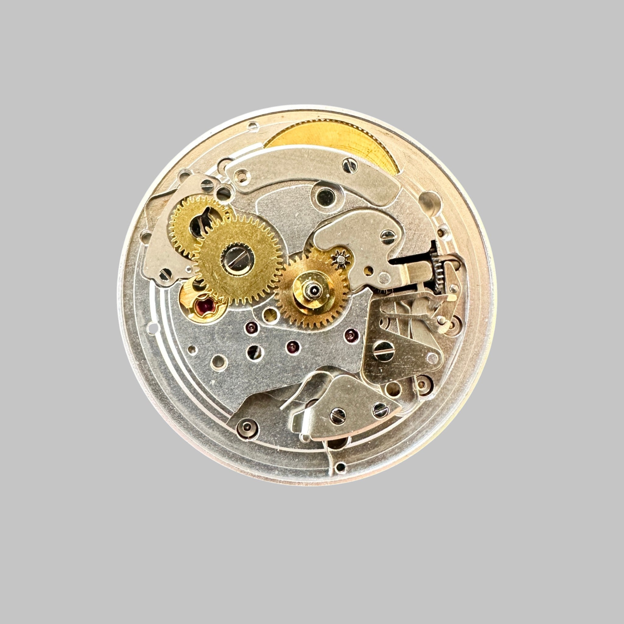 Genuine original vintage movement from Zenith for caliber 2542 PC - side view