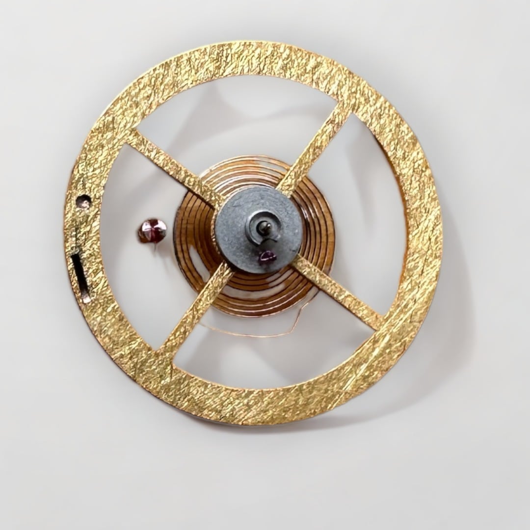 Genuine original vintage complete balance from ZENITH for caliber 30.5 referenced with nomenclature 721