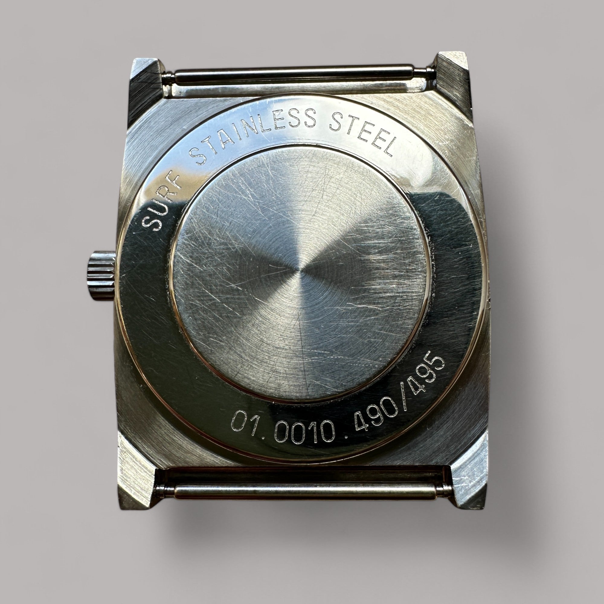 Genuine original vintage case from ZENITH of the model 01.0010.490/495 of line PORT ROYAL FROM 70'S