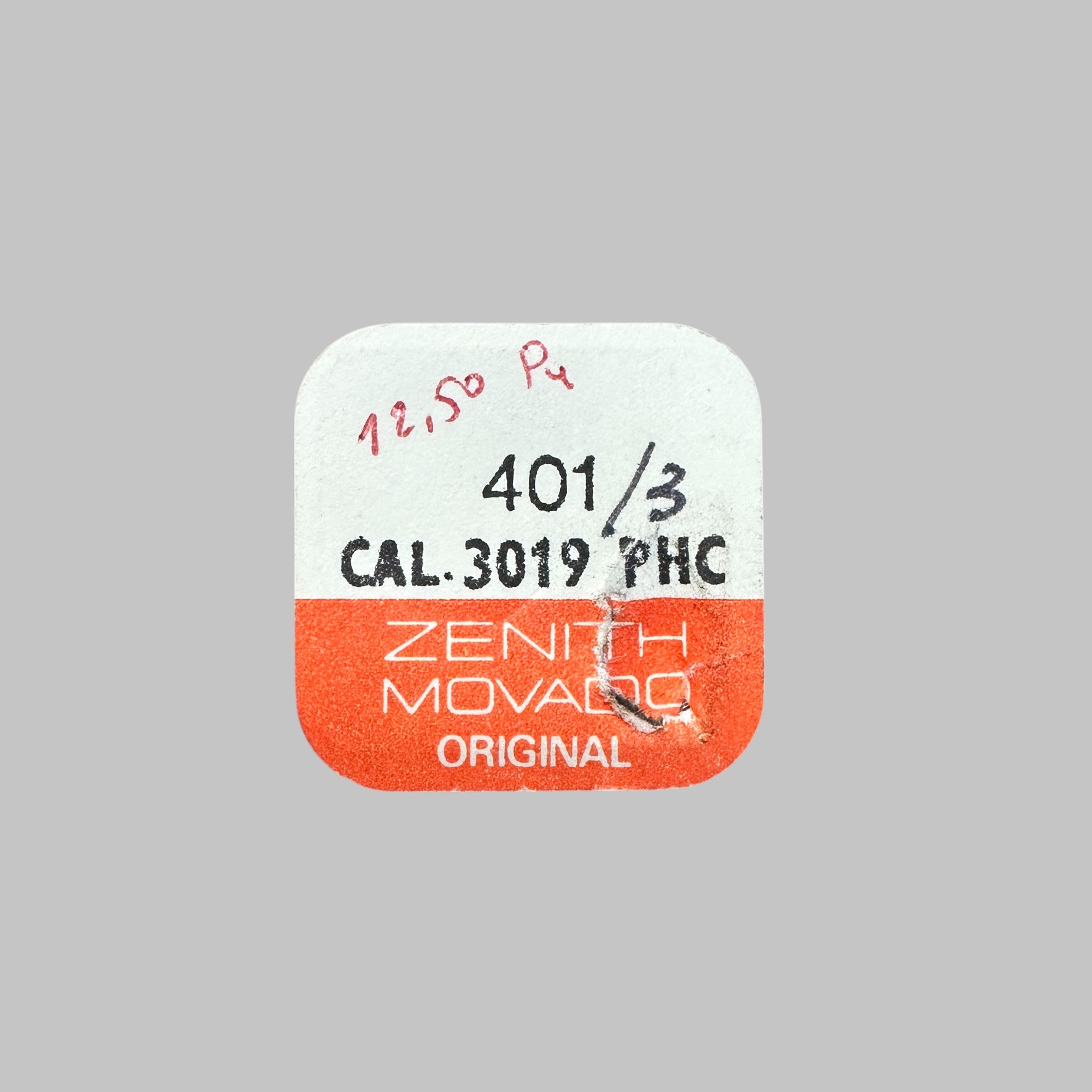 Genuine original vintage stem from Zenith for caliber movado 3019 referenced with nomenclature 401