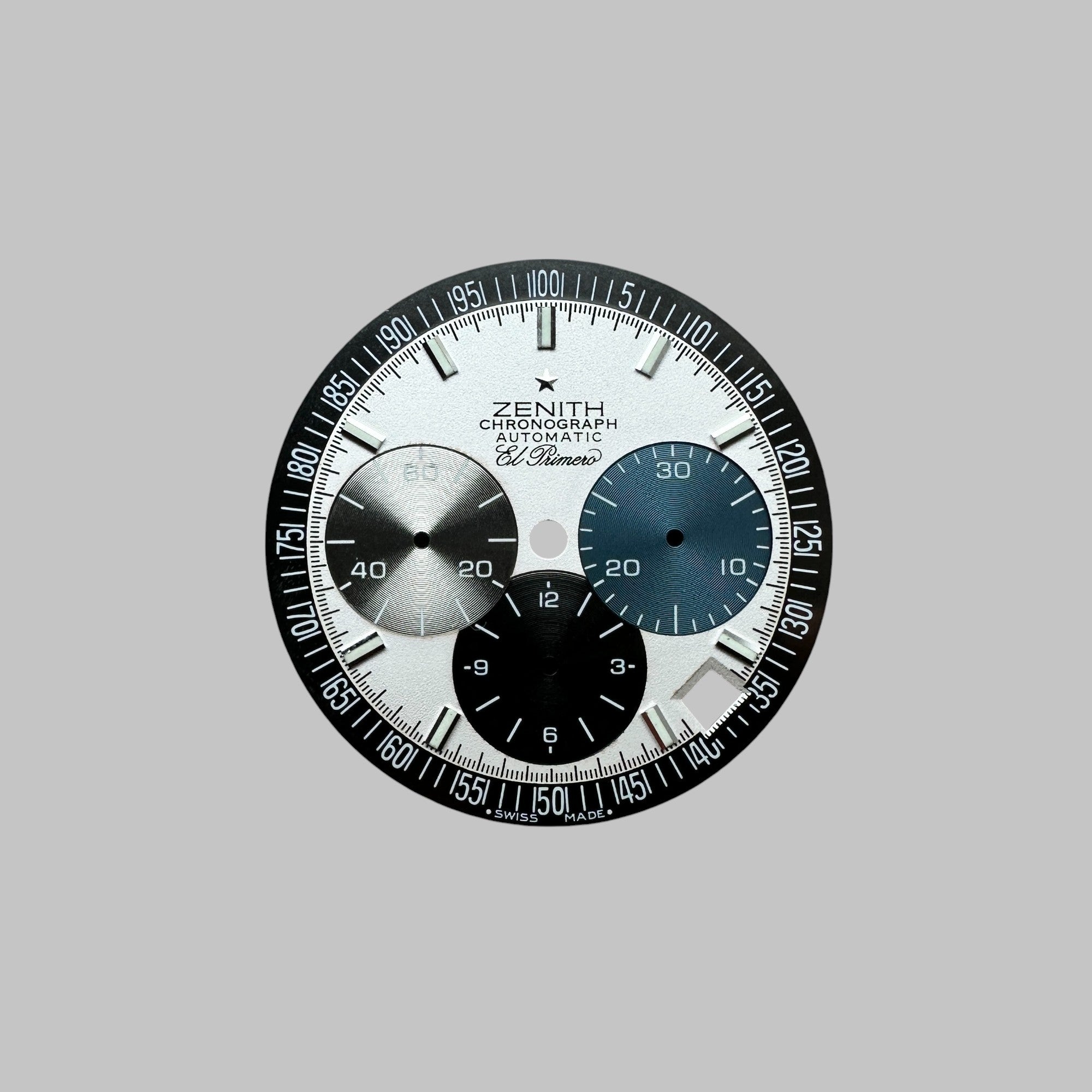 ZENITH EL PRIMERO - CADRAN A386 SUPERBE, CADRAN DE SERVICE VINTAGE