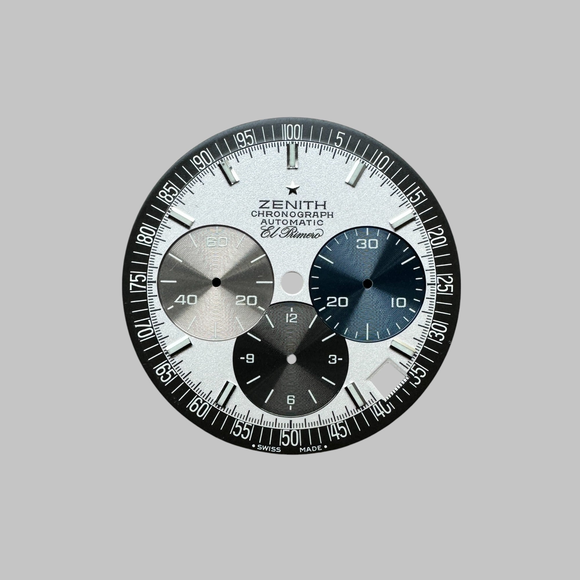 ZENITH EL PRIMERO - CADRAN A386 SUPERBE, CADRAN DE SERVICE VINTAGE