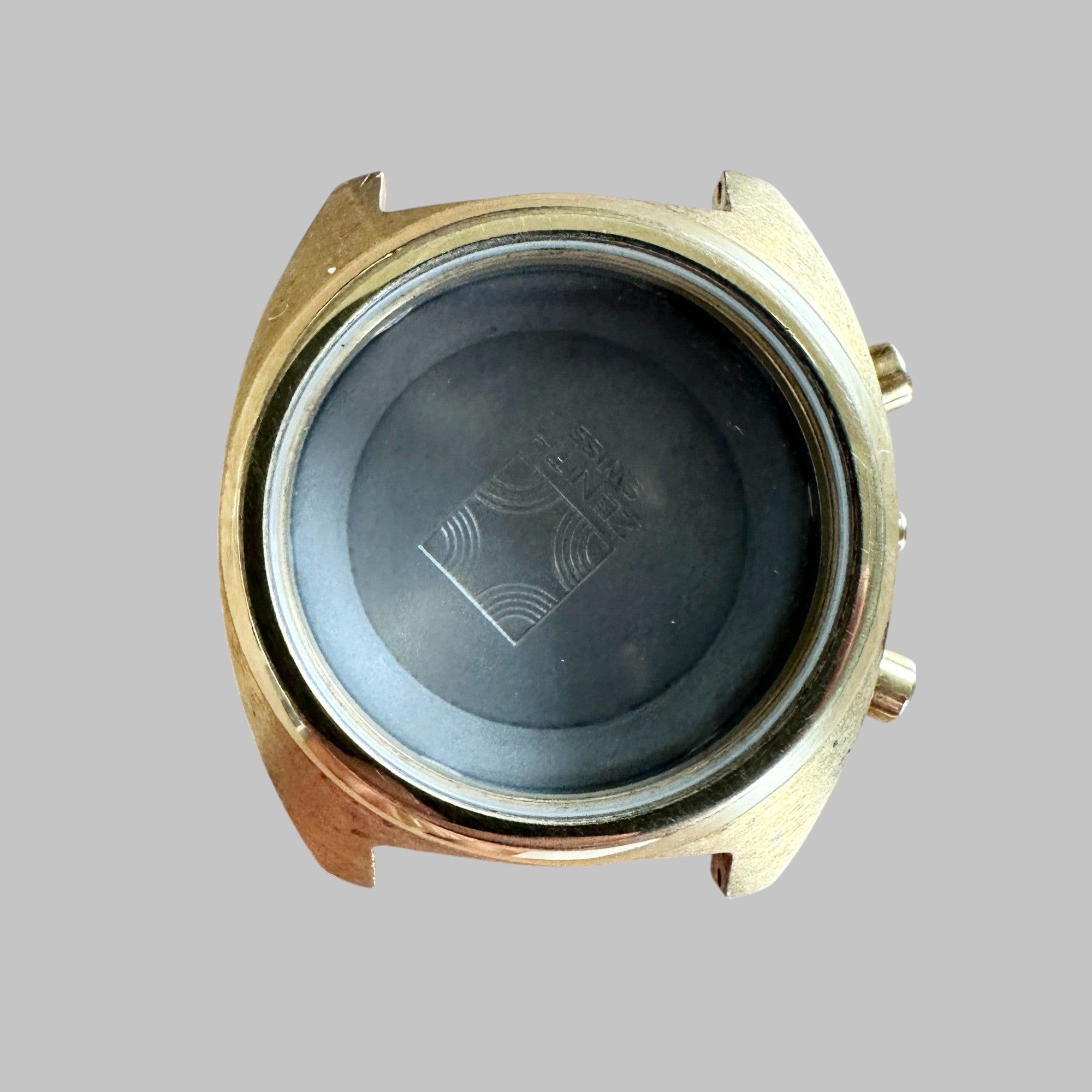 ZENITH CAL. 3019 - CASE EL PRIMERO SURF VERY GOOD, NICE ORIGINAL CONDITIONS. CROWN IS MISSING