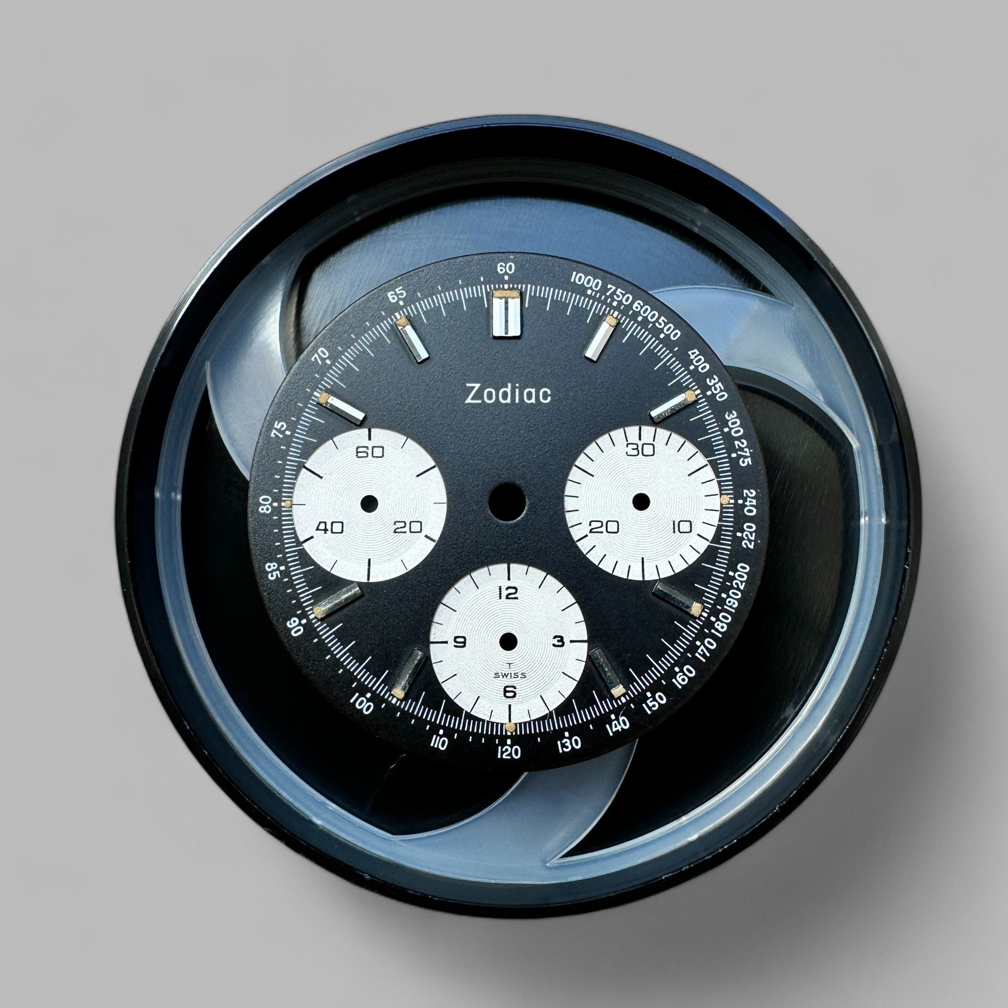 Genuine original vintage dial from ZODIAC of the model VALJOUX 7736