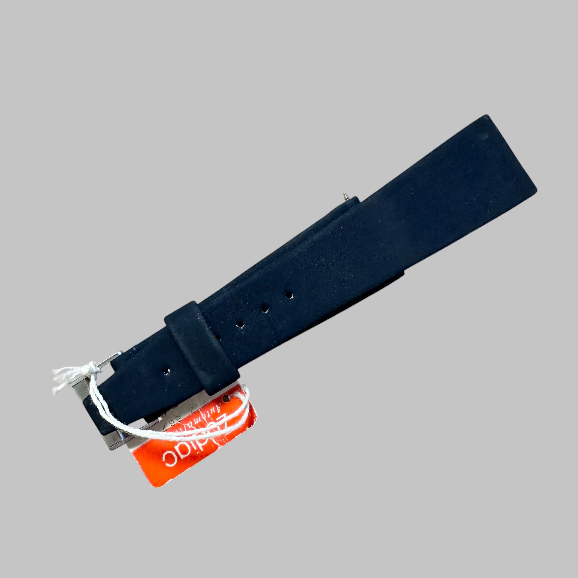 Genuine original vintage dark blue leather strap from ZODIAC