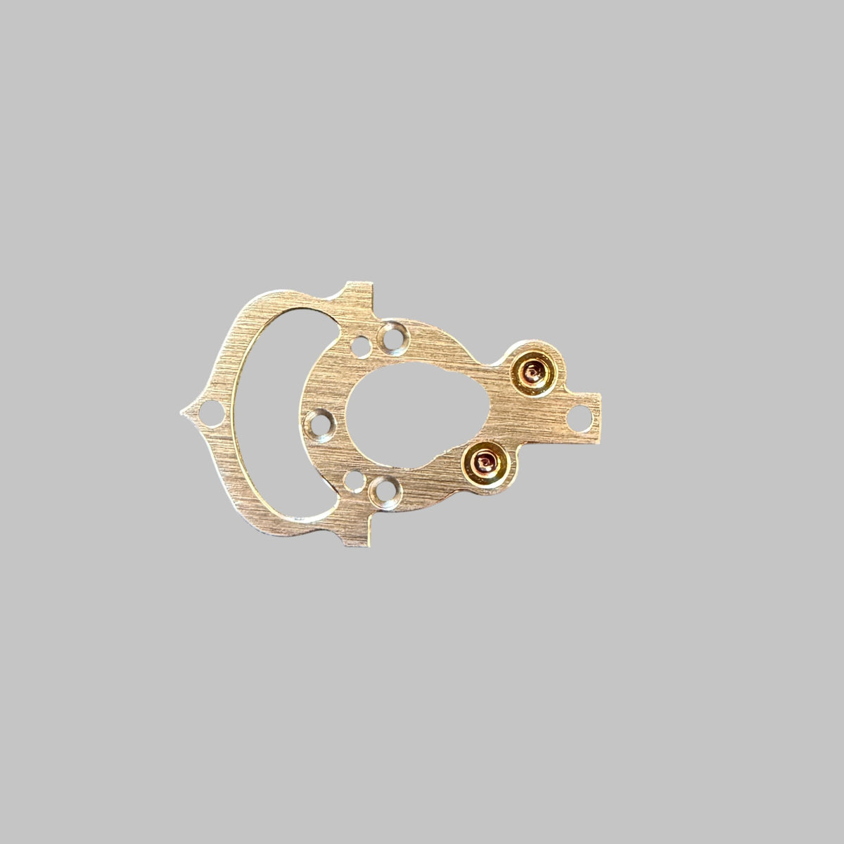 Genuine original vintage lower tourbillon bridge from Cartier for caliber 9452MC of the model TOURBILLON of line BALLON BLEU - side view