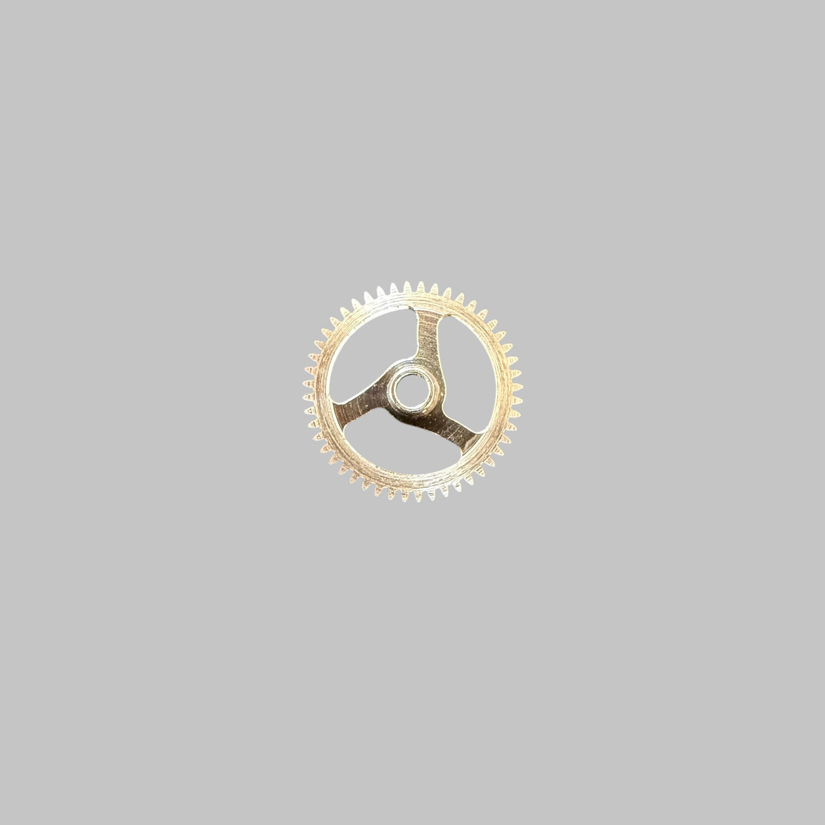 Genuine original vintage hour wheel from Cartier for caliber 9611/9612MC of the model SQUELETTE of line SANTOS - side view