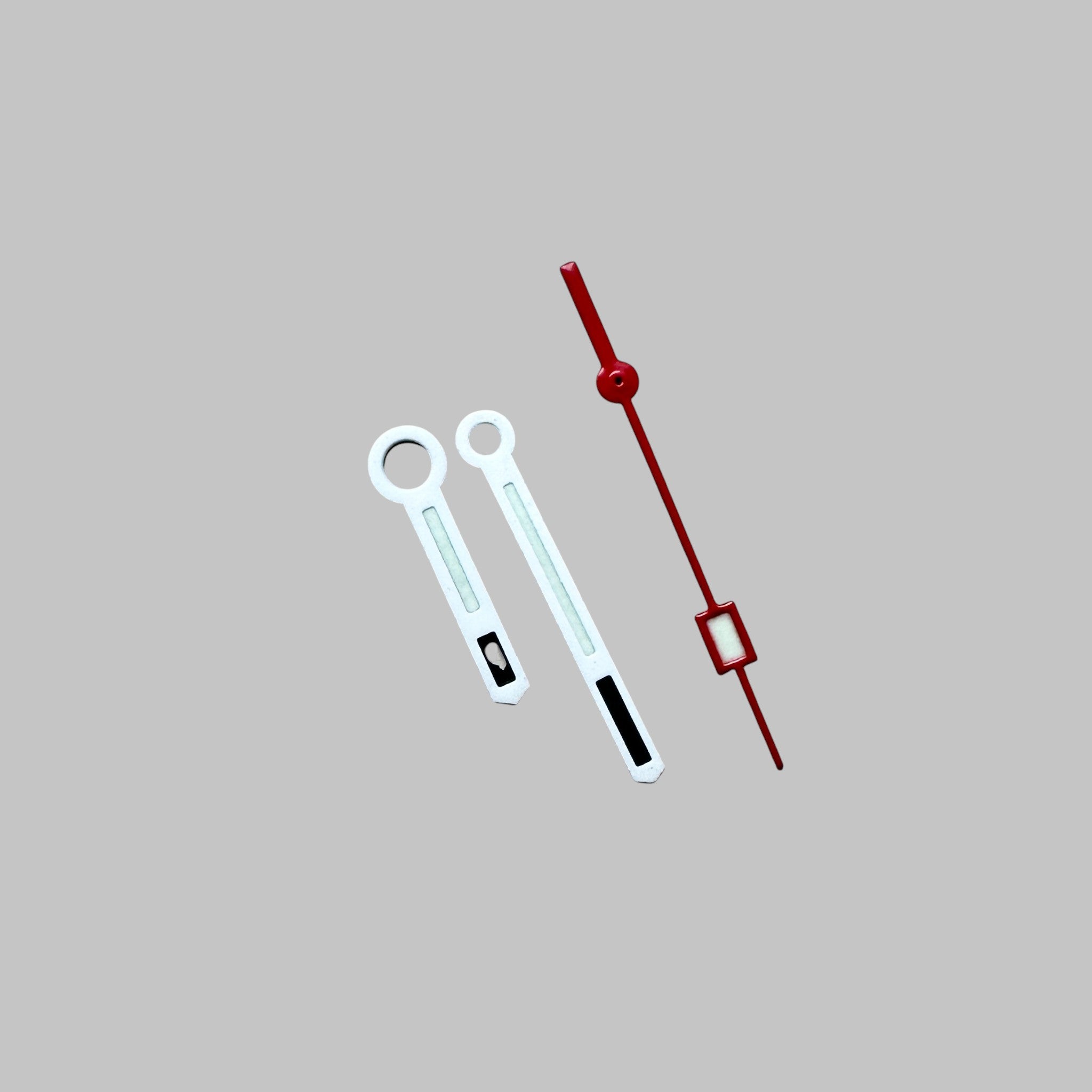 Genuine original vintage hour minute second hands from Zenith of the model A386 - front view