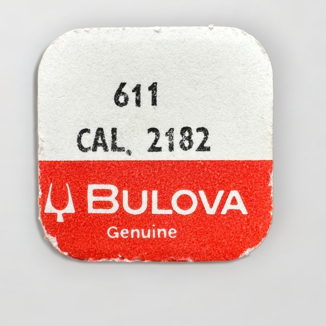 This is a picture of the BULOVA CAL. 2182 - 0 611 watch component.