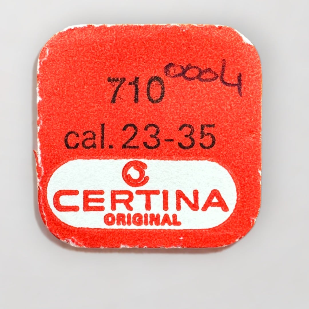 This is a picture of the CERTINA CAL. 23-35 - PALLET FORK 710 watch component.