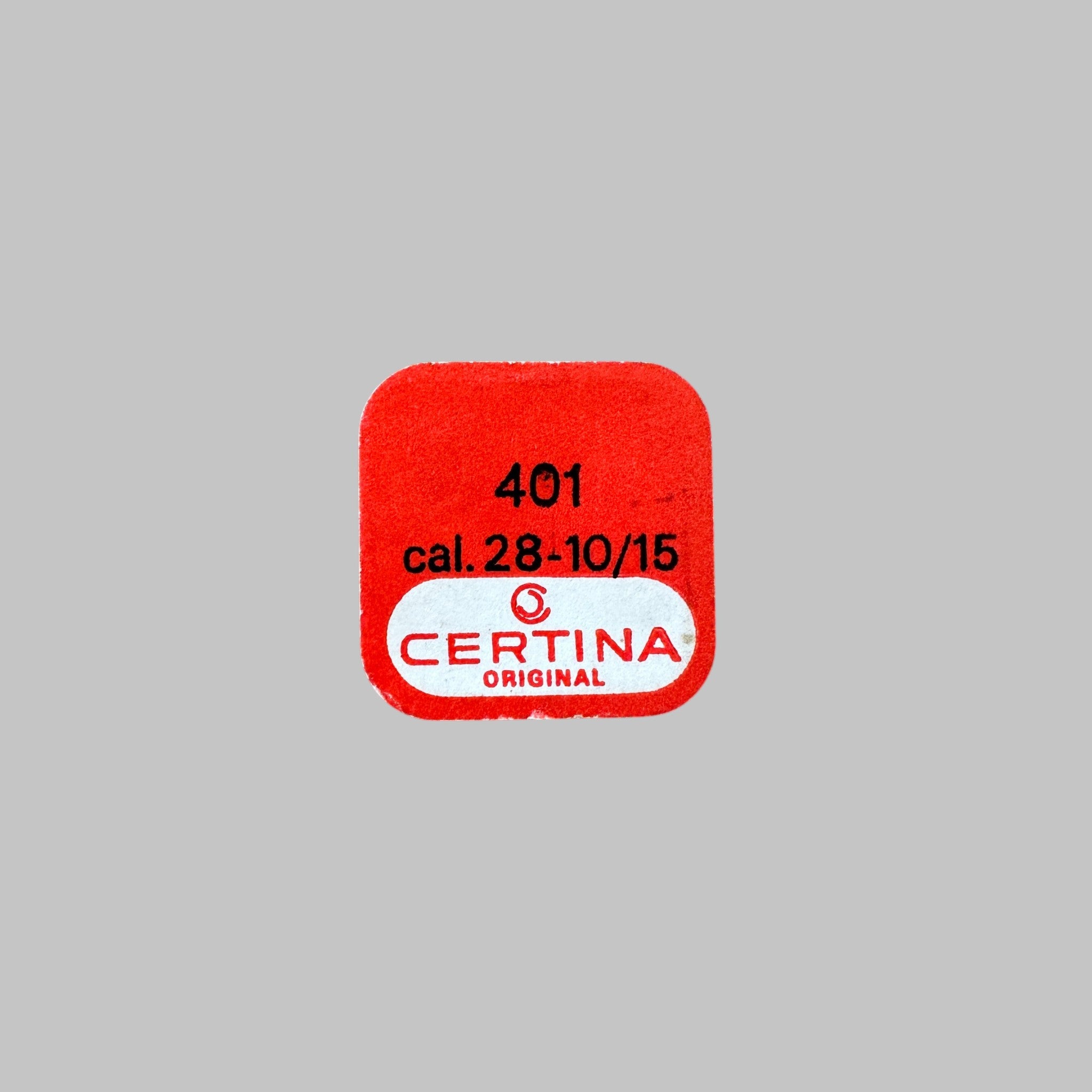 Genuine original vintage stem from Certina for caliber 28-10/28-15 referenced with nomenclature 410 - side view