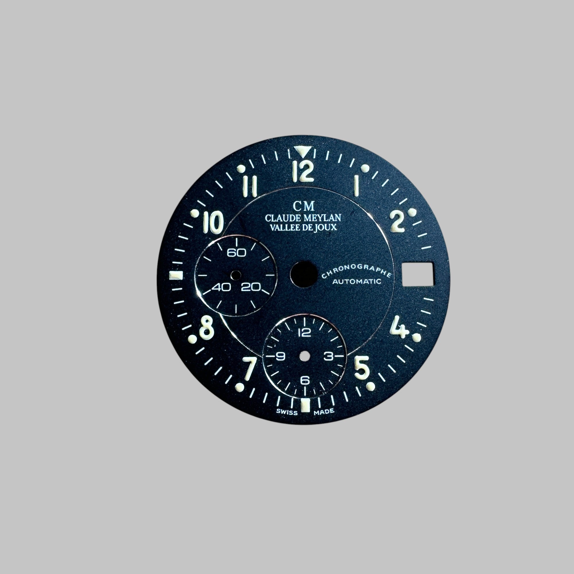 CLAUDE MEYLAN - DIAL CHRONOGRAPH GOOD