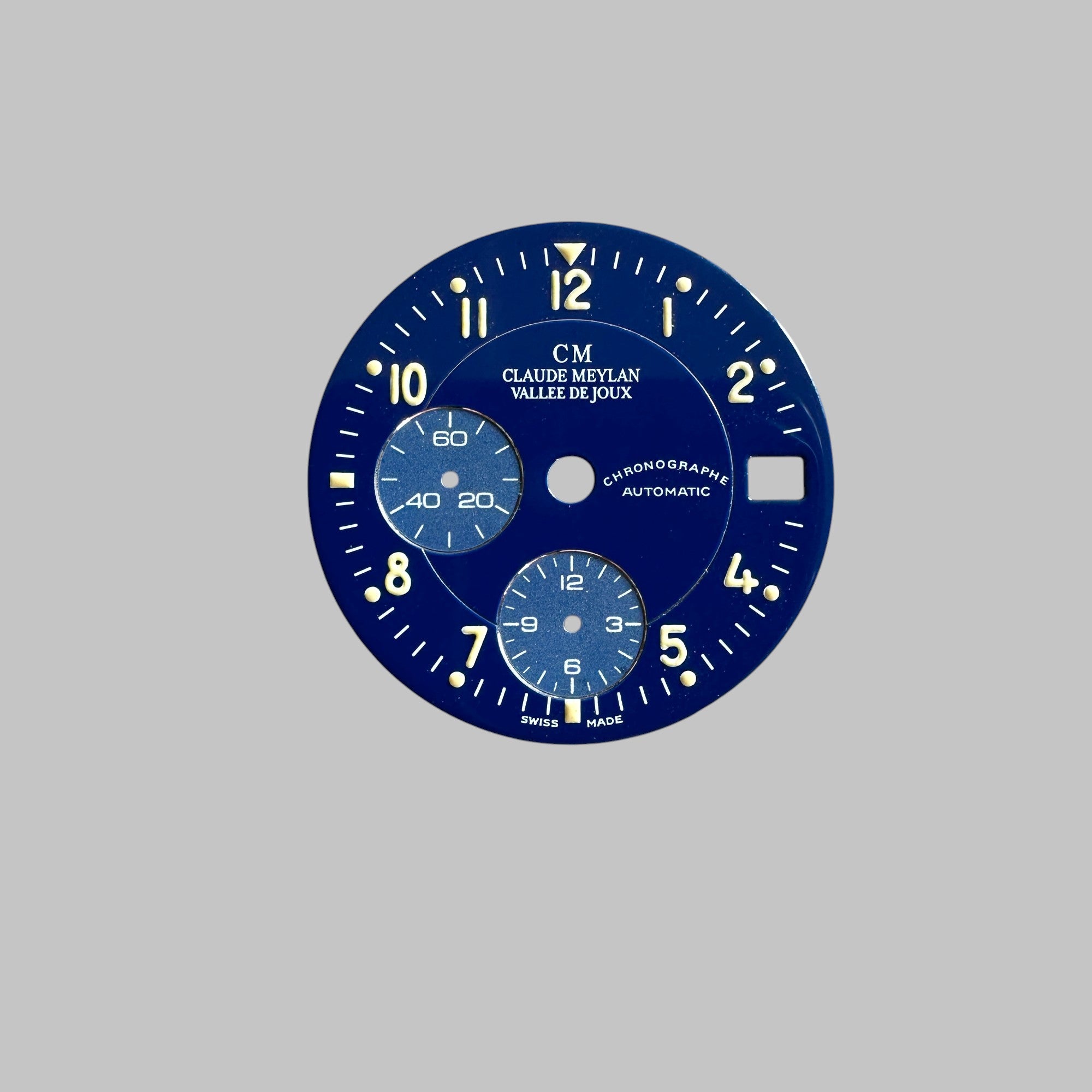 CLAUDE MEYLAN - DIAL CHRONOGRAPH GOOD