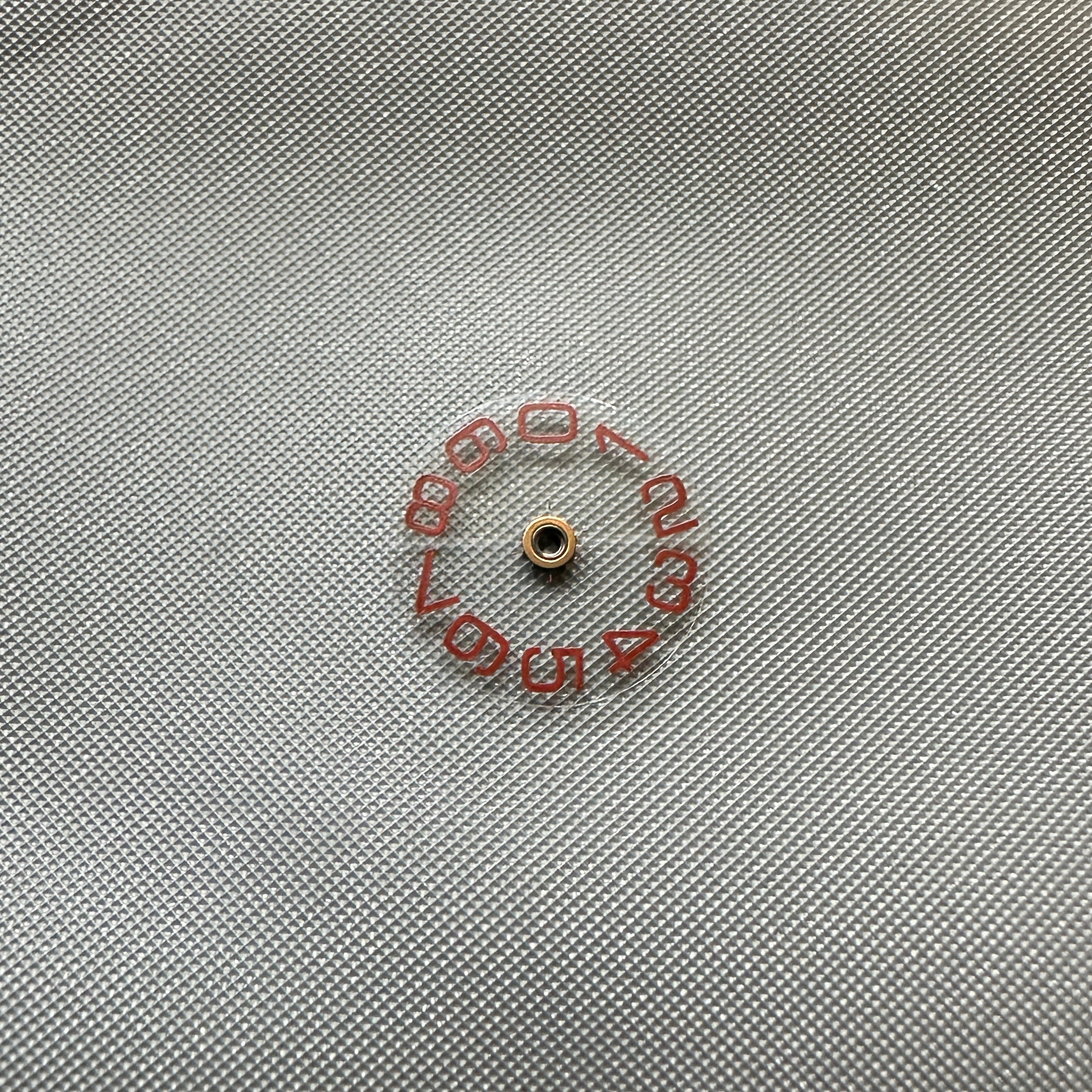 GIRARD-PERREGAUX 3330-RM - UNIT DATE DISC, RED WRITING